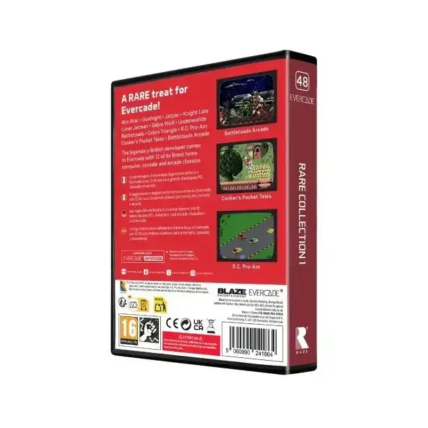 Evercade - Rare Collection 1 - Zestaw Gier Retro - Image 2