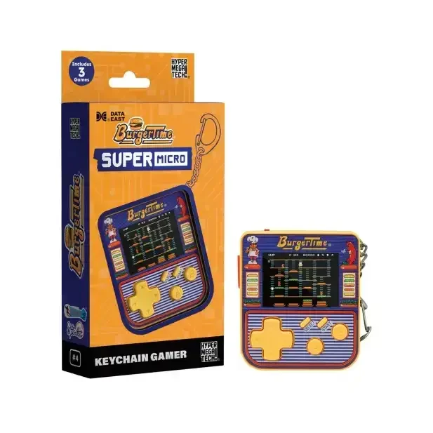 Evercade - Super Micro - Burger Time Retro Mini Console - Mini Konsola Retro Brelok - Image 2
