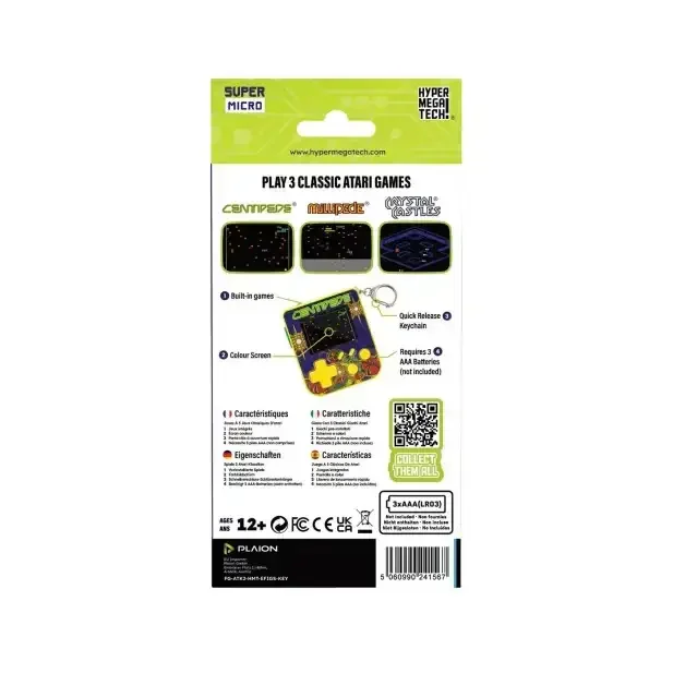 Evercade - Super Micro - Centipede Retro Mini Console - Mini Konsola Retro Brelok - Image 3