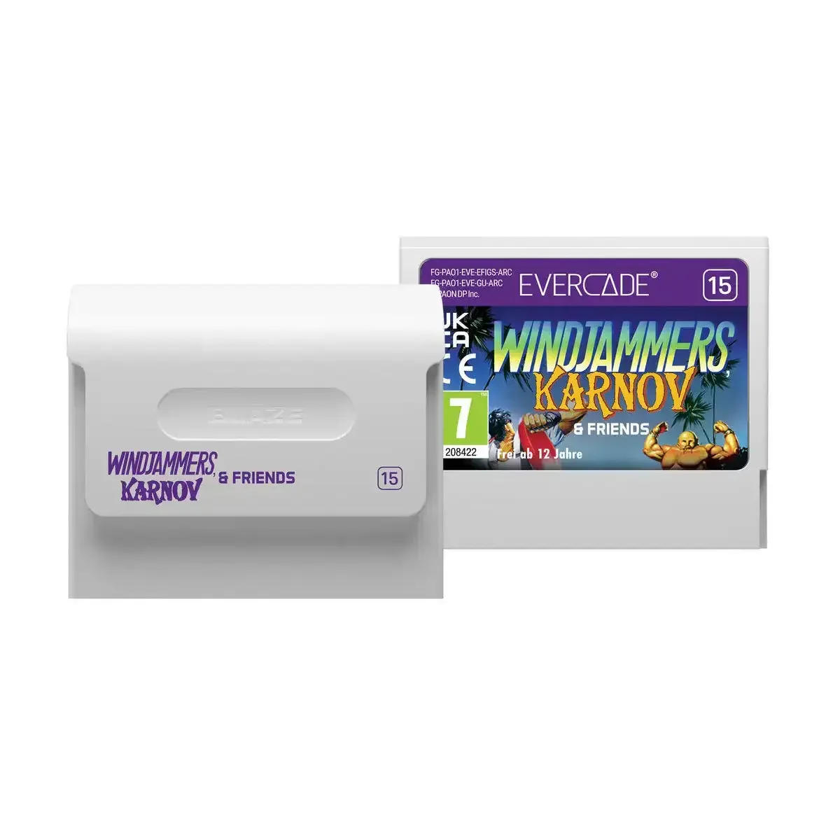 Evercade - Windjammers, Karnov & Friends - Zestaw Gier Retro - Image 2