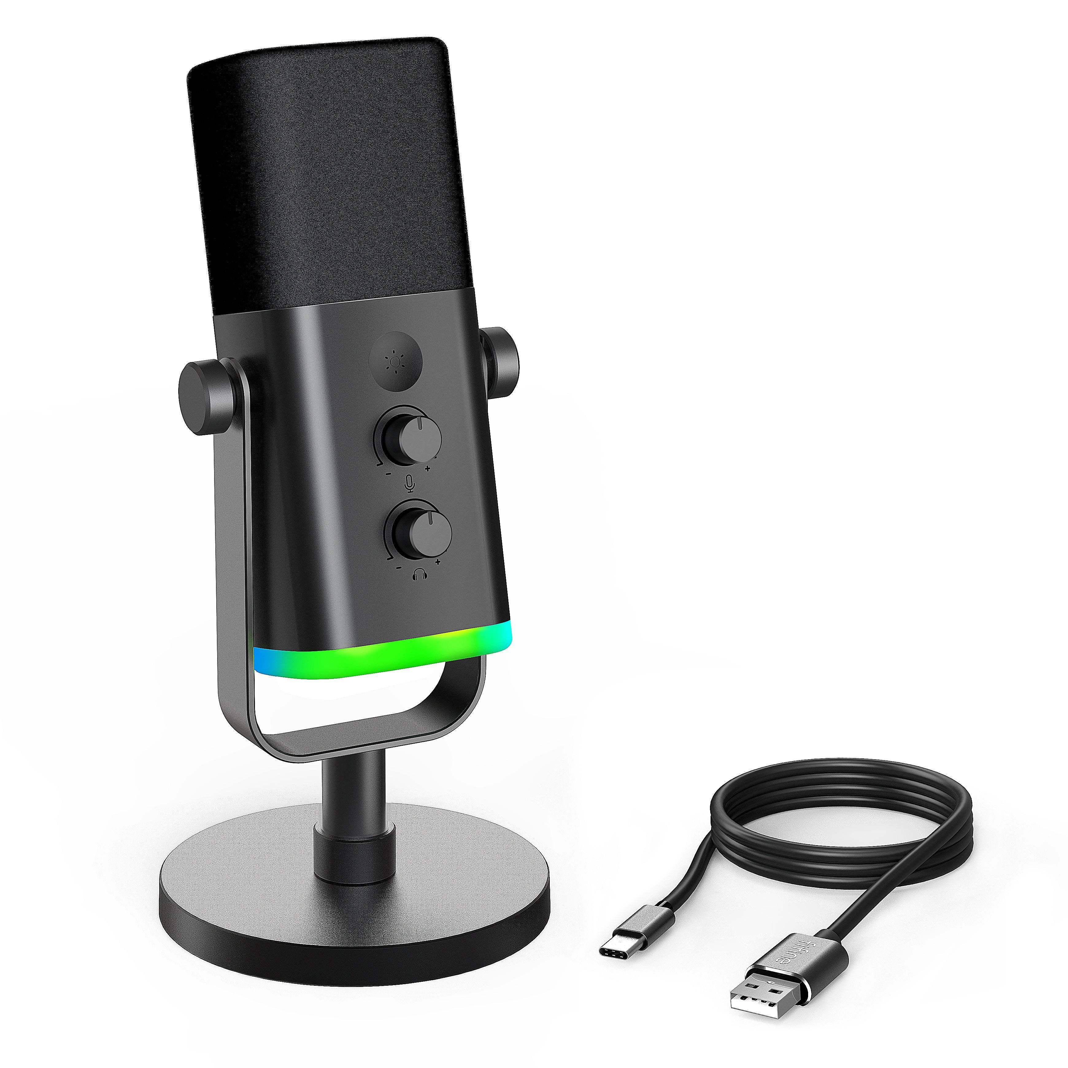 Fifine - AmpliGame - AM8 Studio Dynamic Microphone - Studyjny Mikrofon Dynamiczny XLR/USB - Image 4