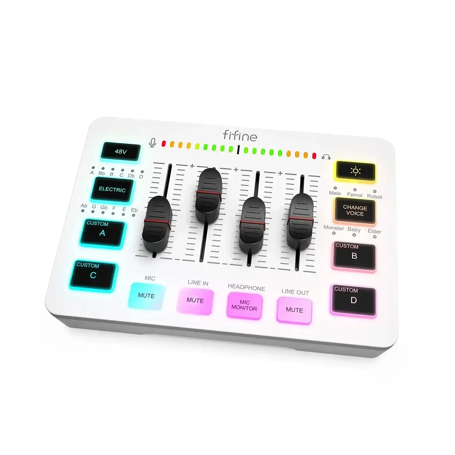 Fifine - AmpliGame - SC3 Audio Mixer - Mikser Audio - Image 5