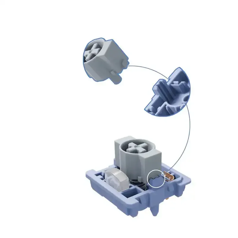 Gateron - Low Profile Grey Heron Switch Set - Image 6
