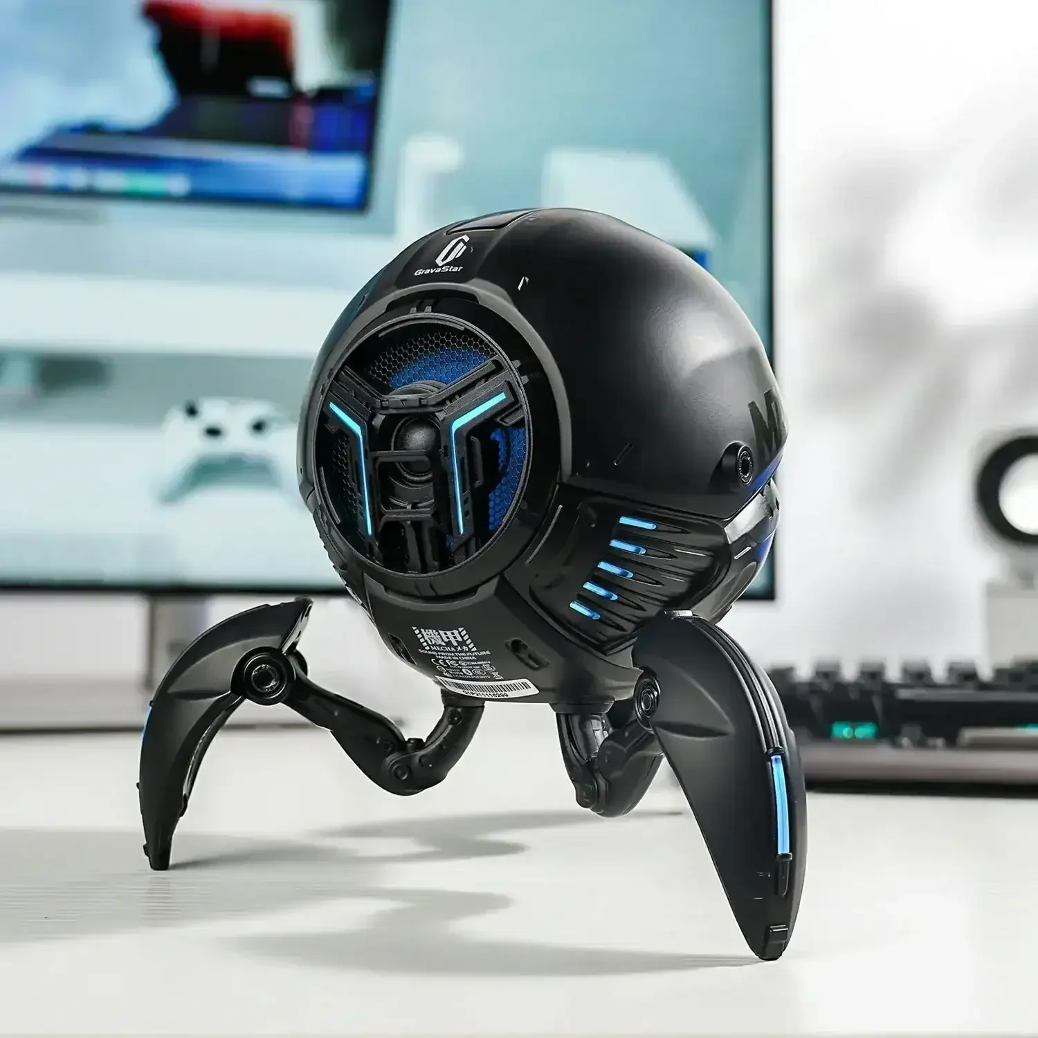 GravaStar - Mars Pro Black - Wireless Bluetooth Speaker - Bezprzewodowy Głośnik Bluetooth - Image 4