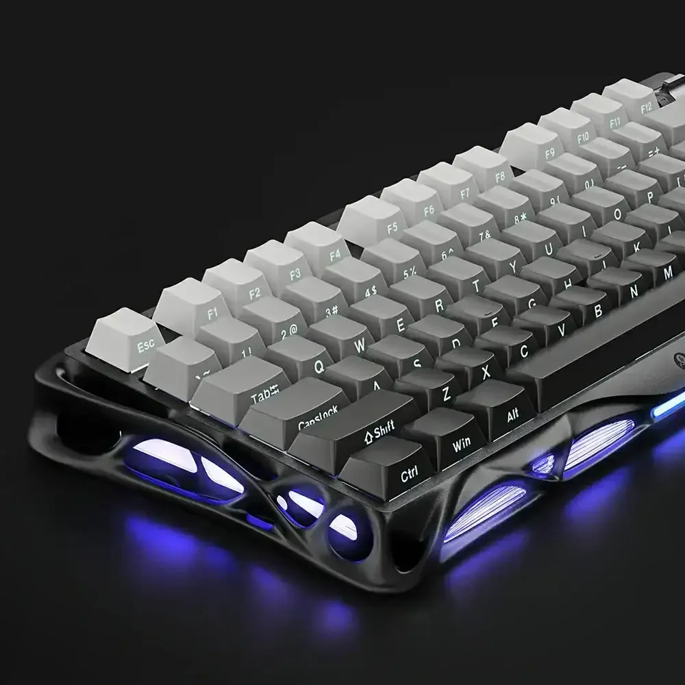 GravaStar - Mercury K1 Gradient Black Wireless Mechanical Keyboard - Bezprzewodowa Klawiatura Mechaniczna - Image 4