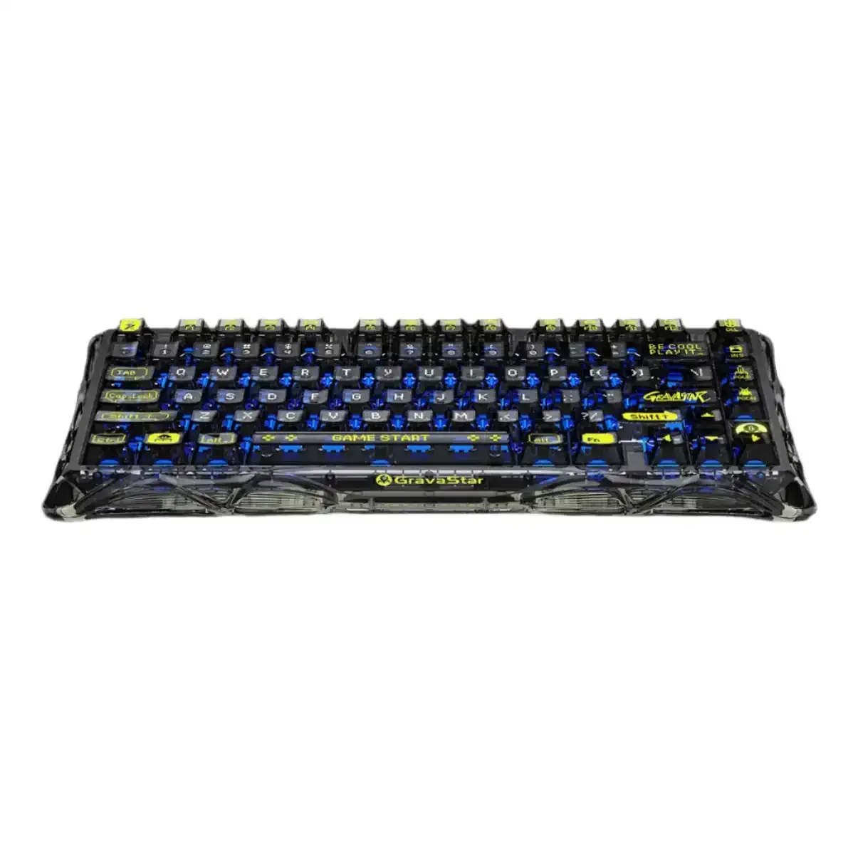 GravaStar - Mercury K1 Lite Transparent Black - Wireless Mechanical Keyboard - Bezprzewodowa Klawiatura Mechaniczna - Image 2