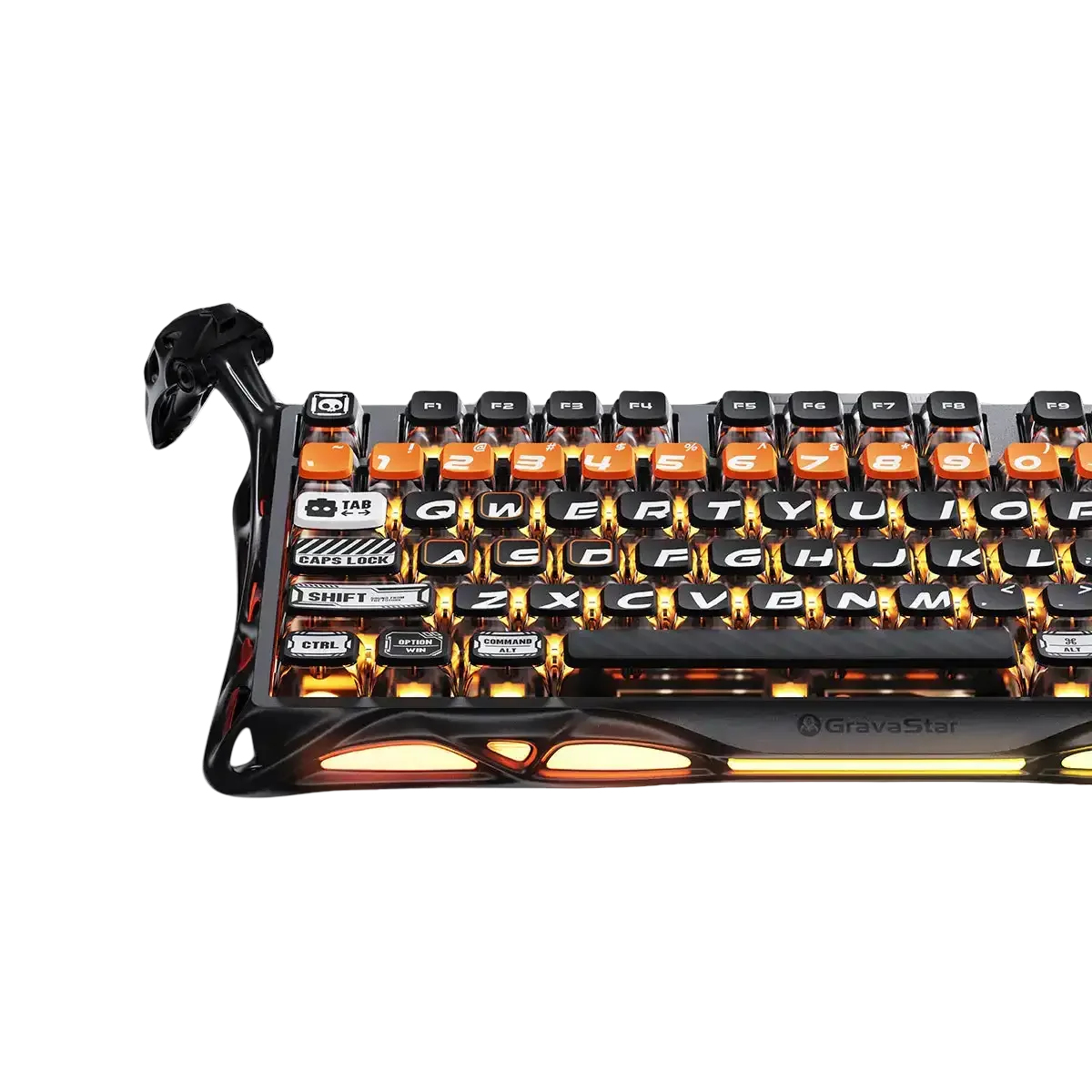 GravaStar - Mercury K1 Pro CyberFlare Wireless Mechanical Keyboard - Bezprzewodowa Klawiatura Mechaniczna - Image 5