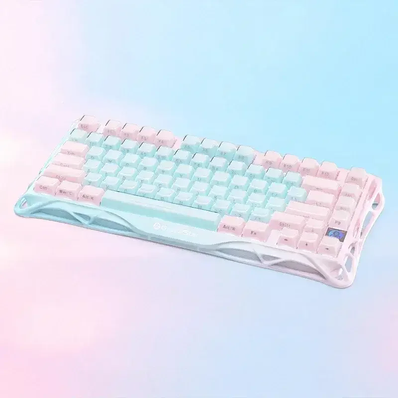 GravaStar - Mercury K1 Lite Special Edition Aurora Mist Wireless Mechanical Keyboard - Bezprzewodowa Klawiatura Mechaniczna - Image 3