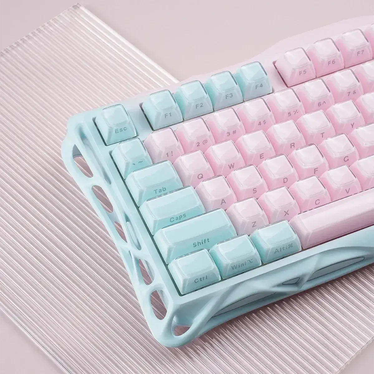 GravaStar - Mercury K1 Lite Special Edition Lumen Rose Wireless Mechanical Keyboard - Bezprzewodowa Klawiatura Mechaniczna - Image 10