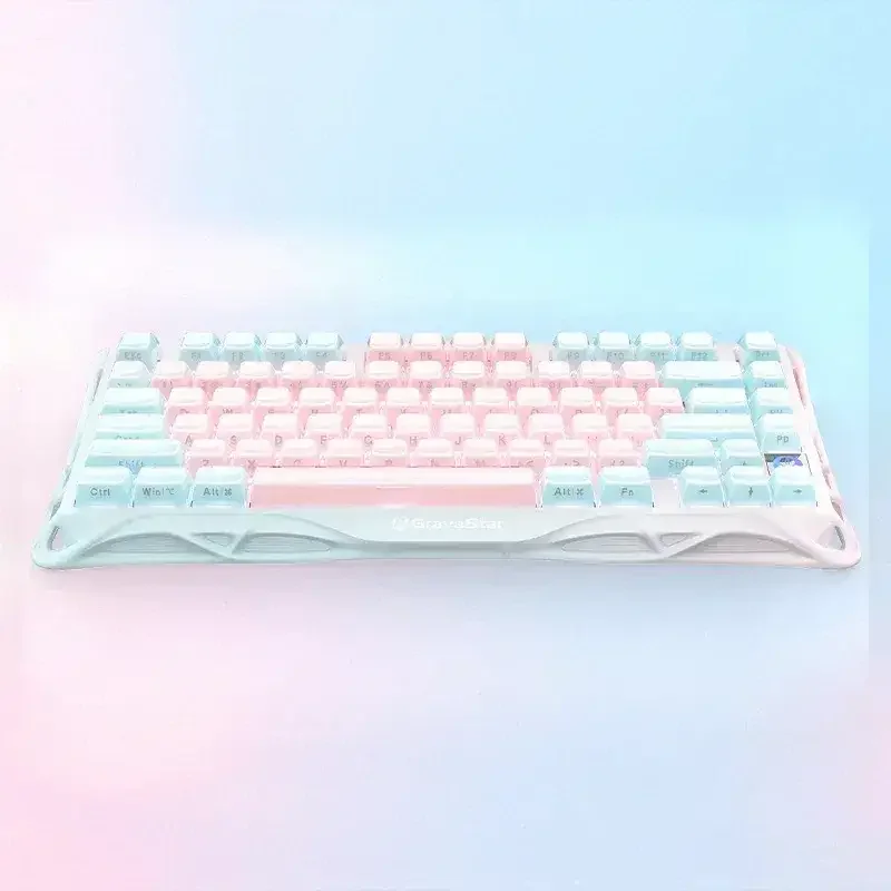 GravaStar - Mercury K1 Lite Special Edition Lumen Rose Wireless Mechanical Keyboard - Bezprzewodowa Klawiatura Mechaniczna - Image 2