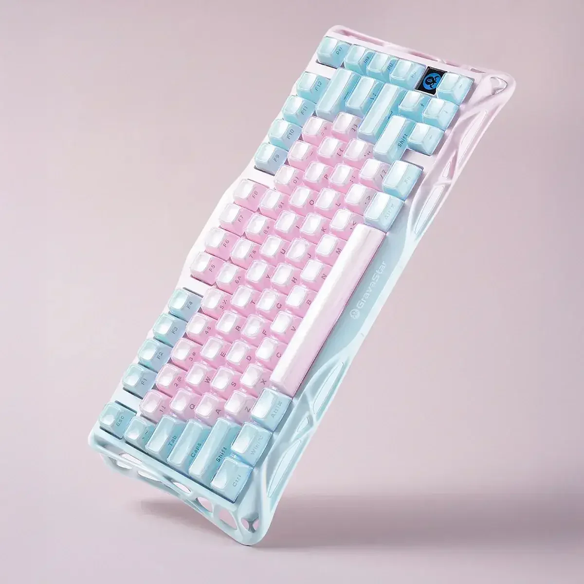 GravaStar - Mercury K1 Lite Special Edition Lumen Rose Wireless Mechanical Keyboard - Bezprzewodowa Klawiatura Mechaniczna - Image 9