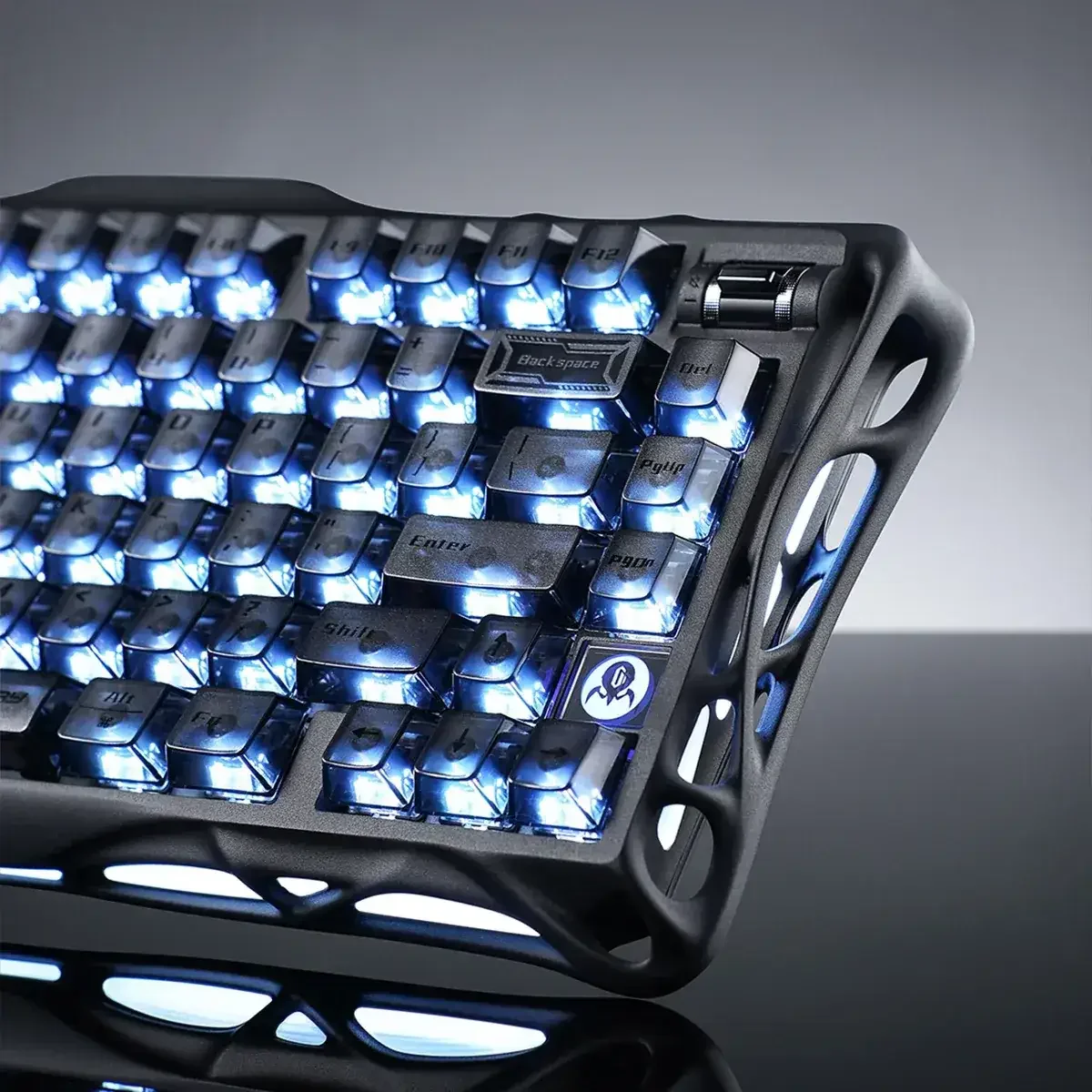 GravaStar - Mercury K1 Stealth Black Wireless Mechanical Keyboard - Bezprzewodowa Klawiatura Mechaniczna - Image 5