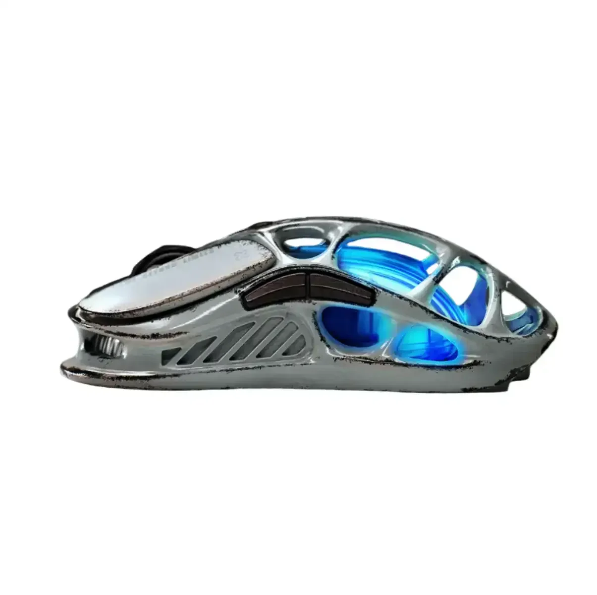 GravaStar - Mercury M1 Pro Battle Worn Edition-Silver Mist Wireless Gaming Mouse - Bezprzewodowa Myszka Gamingowa - Image 2