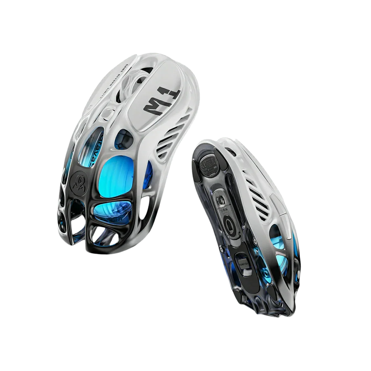 GravaStar - Mercury M1 Pro Gradient Black - Wireless Gaming Mouse - Bezprzewodowa Myszka Gamingowa - Image 3