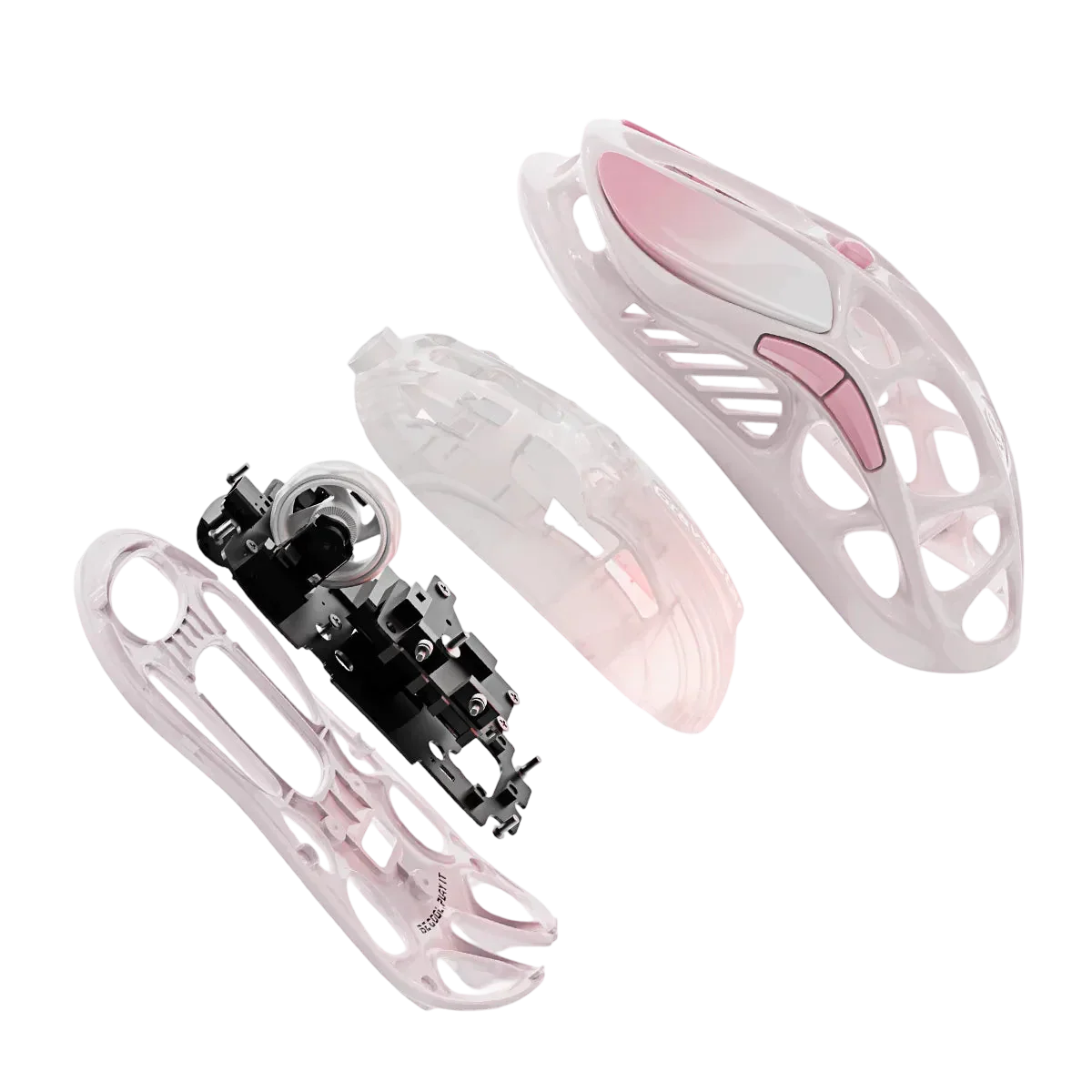 GravaStar - Mercury M1 Pro Special Edition Sakura Pink - Wireless Gaming Mouse - Bezprzewodowa Myszka Gamingowa - Image 8