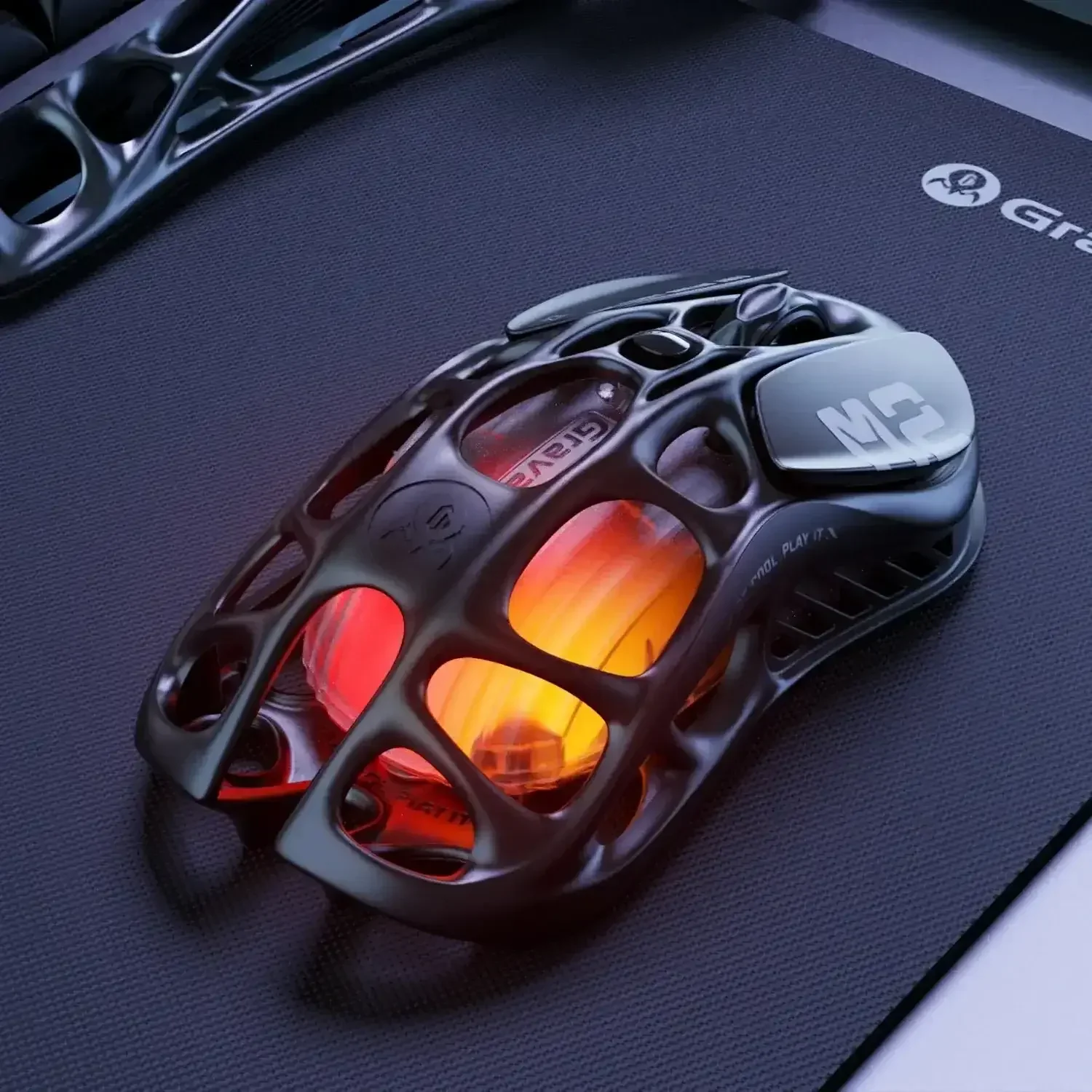 GravaStar - Mercury M2 Stealth Black Wireless Gaming Mouse - Bezprzewodowa Mysz Gamingowa - Image 6