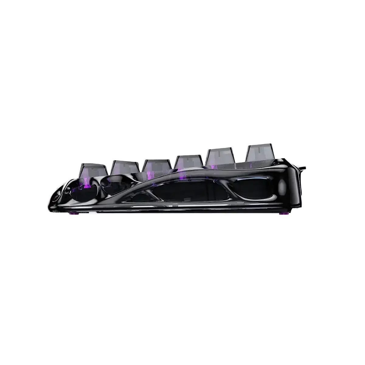 GravaStar - Mercury V75 Lite Transparent Black Wired Magnetic Keyboard - Przewodowa Klawiatura Magnetyczna - Image 6