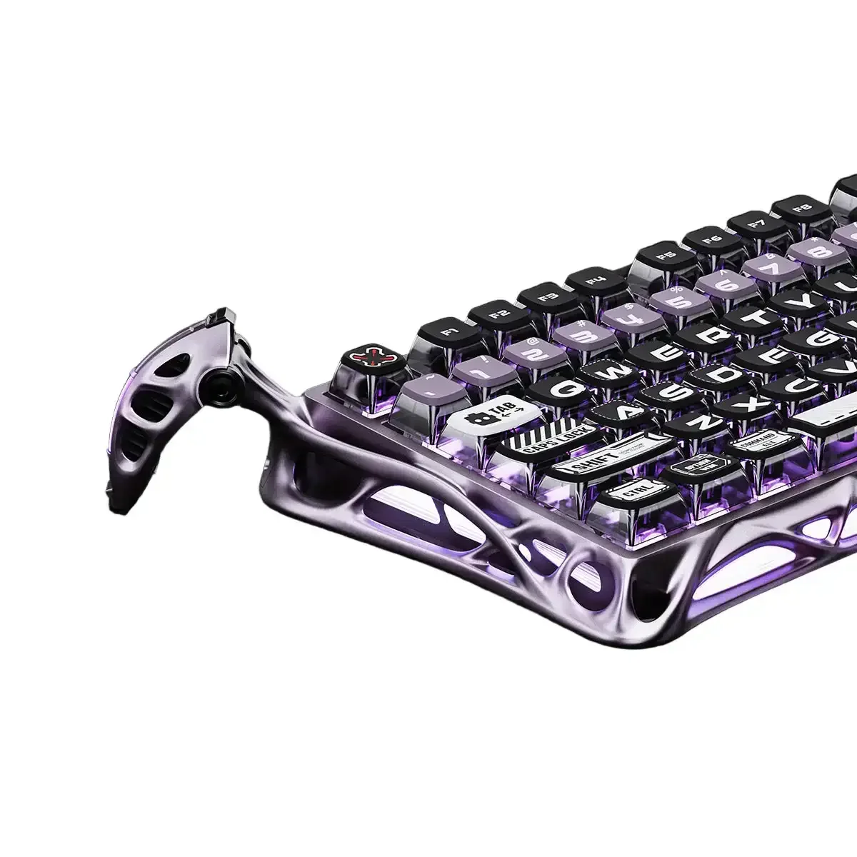 GravaStar - Mercury V75 Pro Iron Purple Wired Magnetic Keyboard - Przewodowa Klawiatura Magnetyczna - Image 2