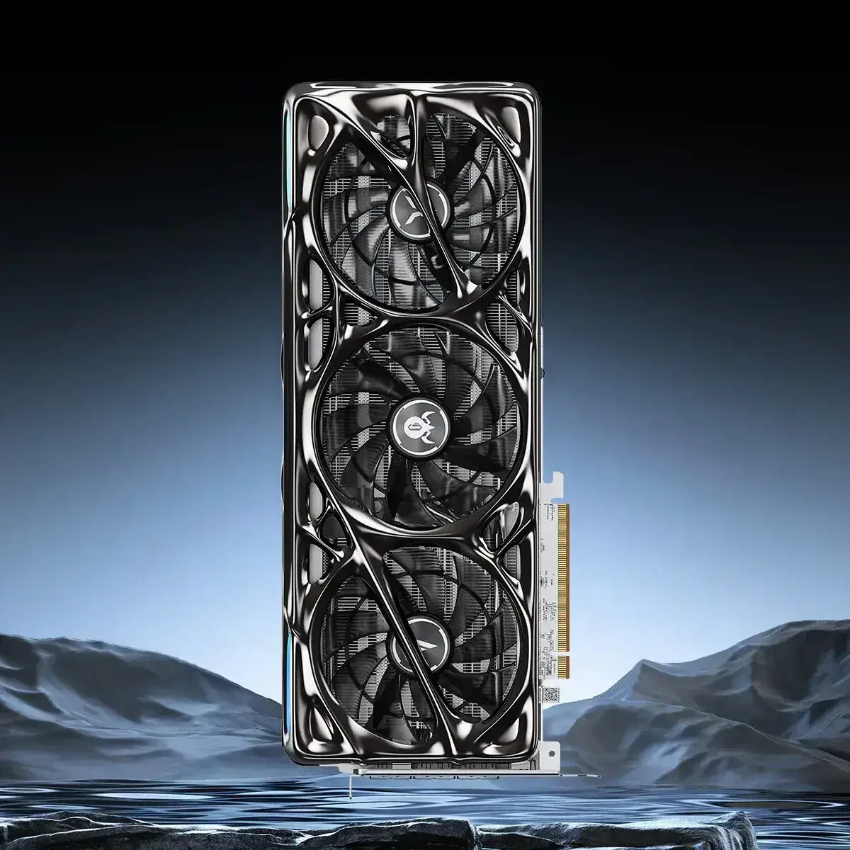 GravaStar x Yeston - AMD RADEON RX 9070 XT 16G GDDR6 Mercury Nova OC - Karta Graficzna - Image 5