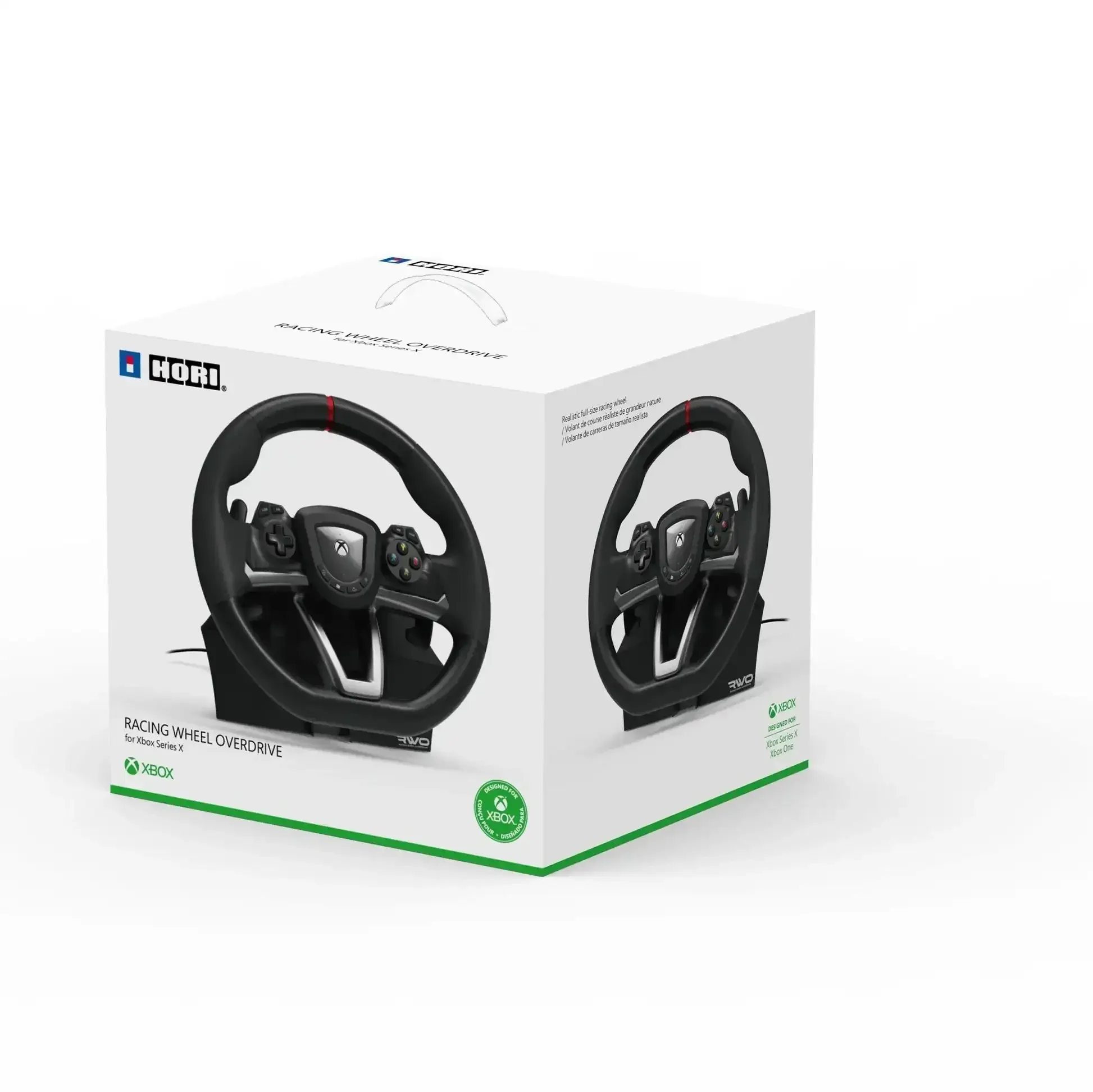 HORI - Racing Wheel Overdrive Designed for Xbox Series X | S, Xbox One - Kierownica Wyścigowa z Pedałami - Image 4