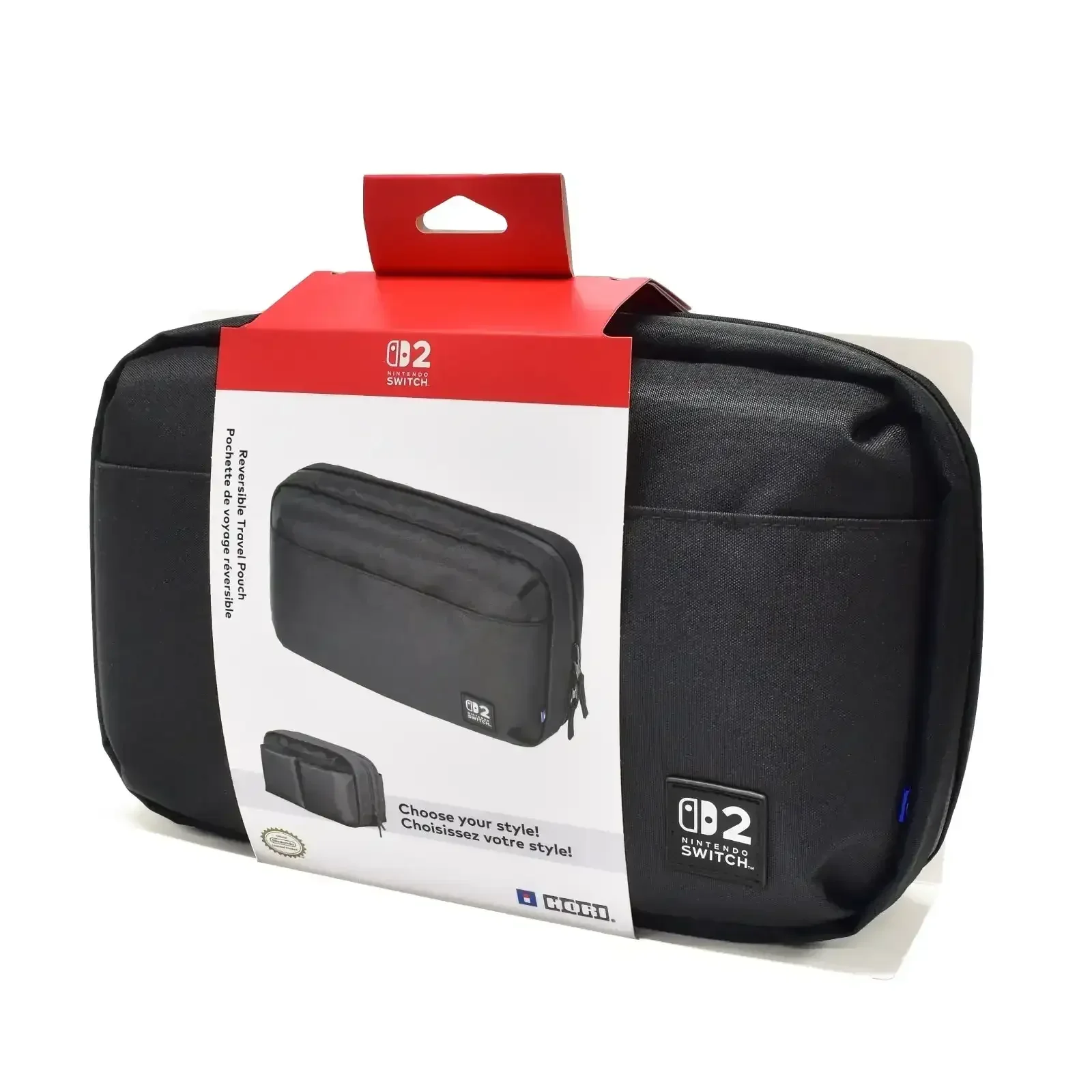 HORI - Reversible Travel Pouch (Black) for Nintendo Switch 2 - Pokrowiec na Nintendo Switch 2 - Image 3