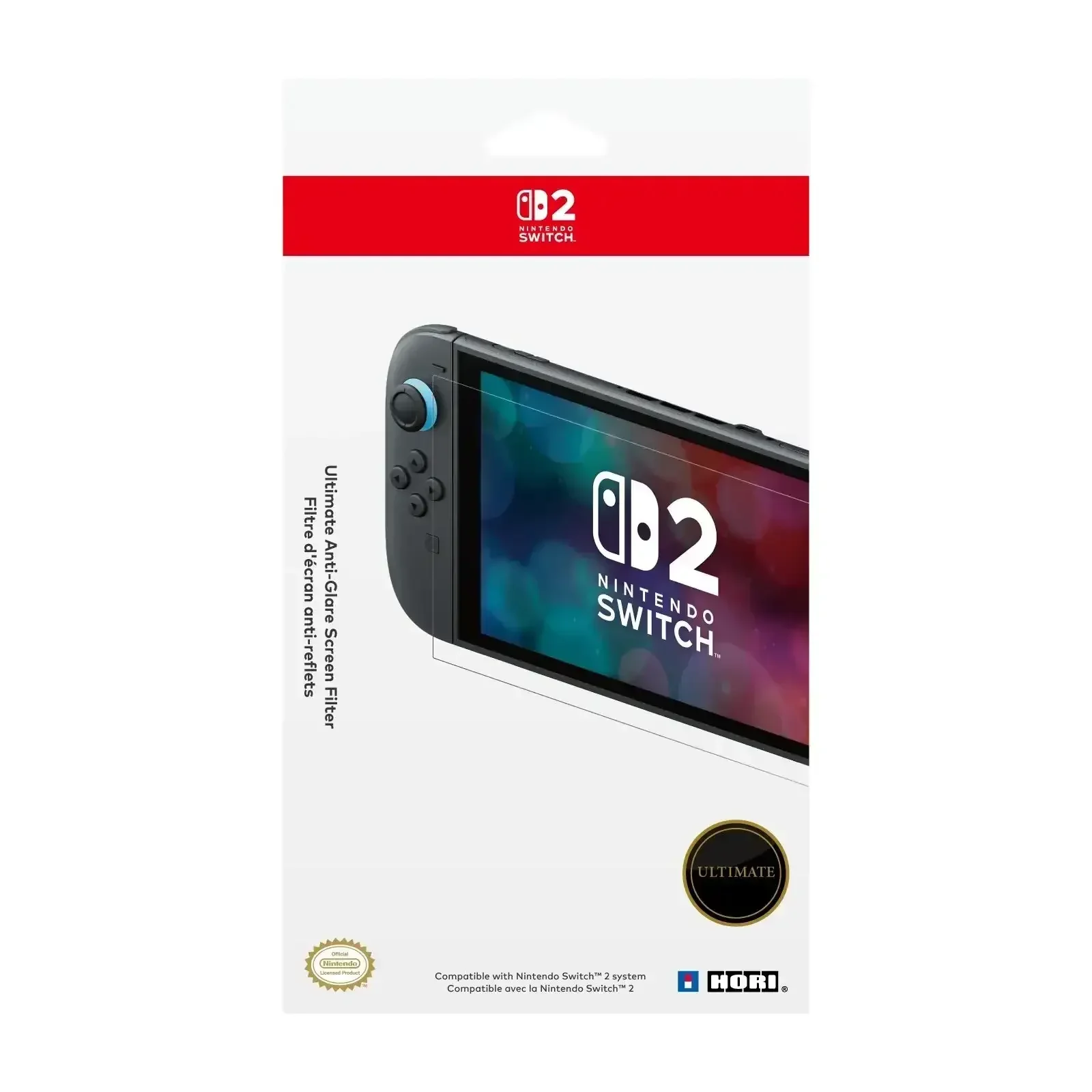 HORI - Ultimate Anti-Glare Screen Filter for Nintendo Switch 2 - Filtr Przeciwodblaskowy