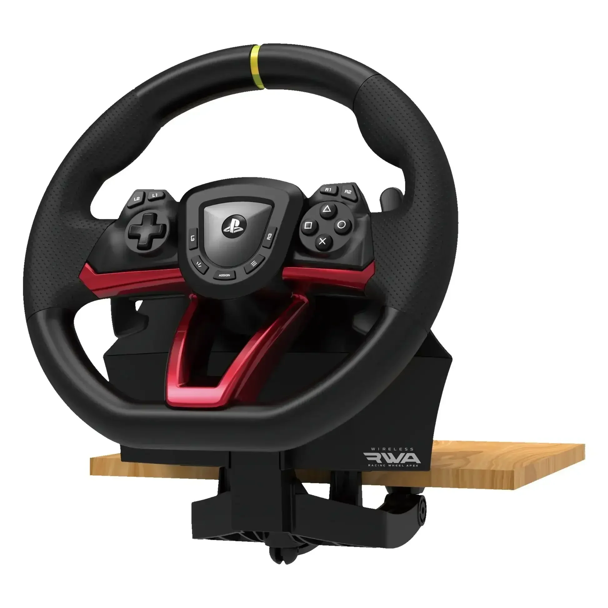 HORI - Wireless Racing Wheel Apex for Playstation 5, PlayStation 4 and PC - Kierownica Wyścigowa z Pedałami - Image 3