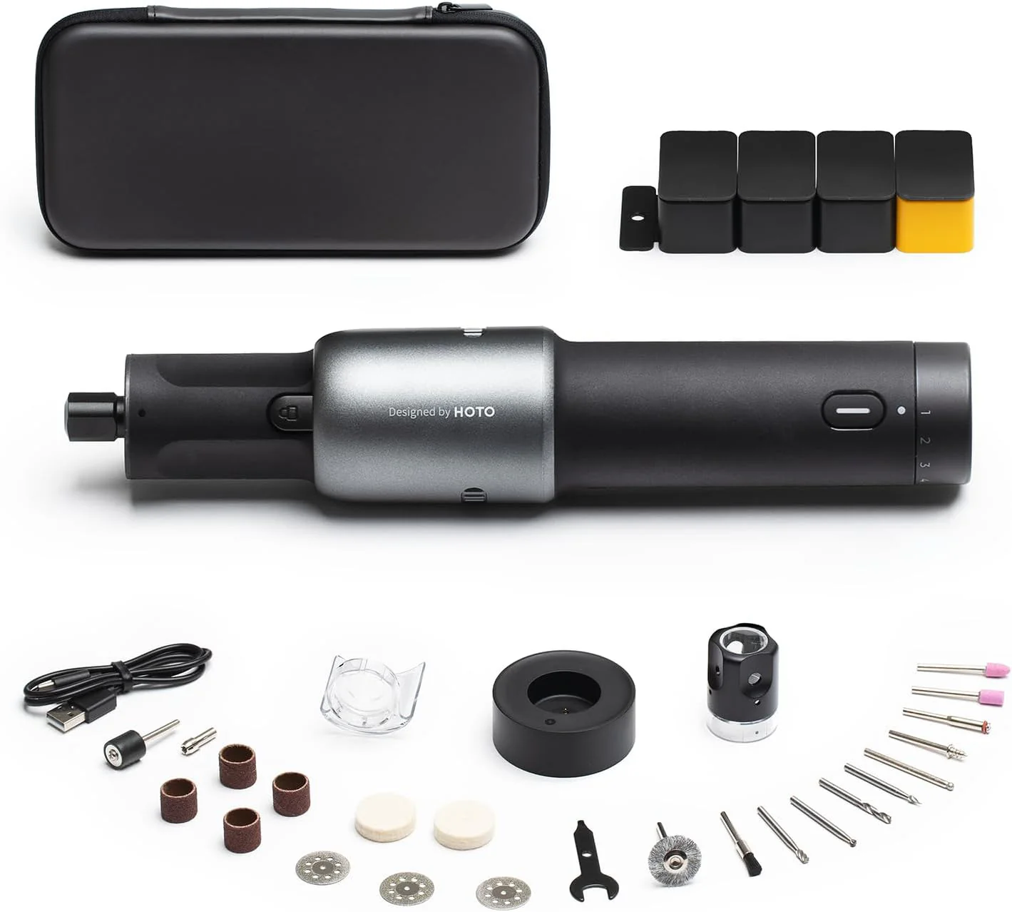 HOTO - 35in1 Rotary Tool Kit - Szlifierka Wielofunkcyjna z Zestawem Akcesoriów - Image 2