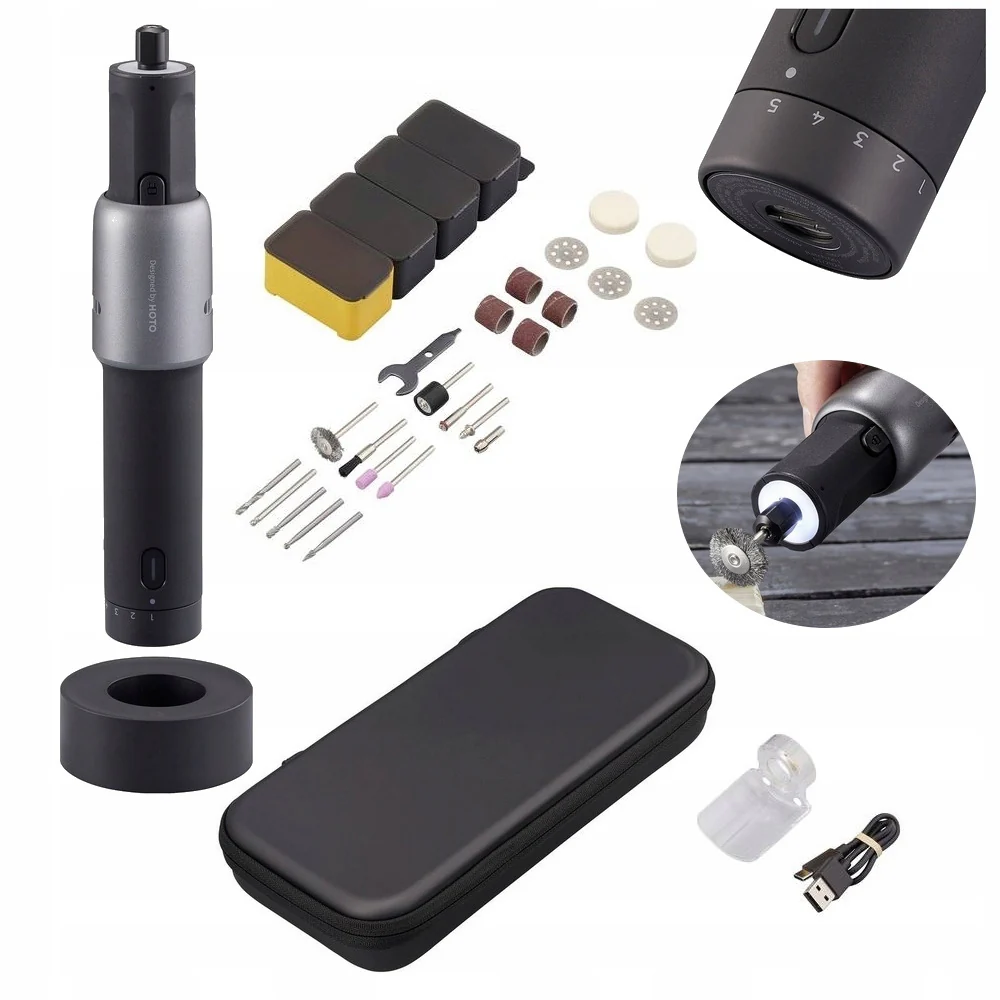 HOTO - 35in1 Rotary Tool Kit - Szlifierka Wielofunkcyjna z Zestawem Akcesoriów - Image 3