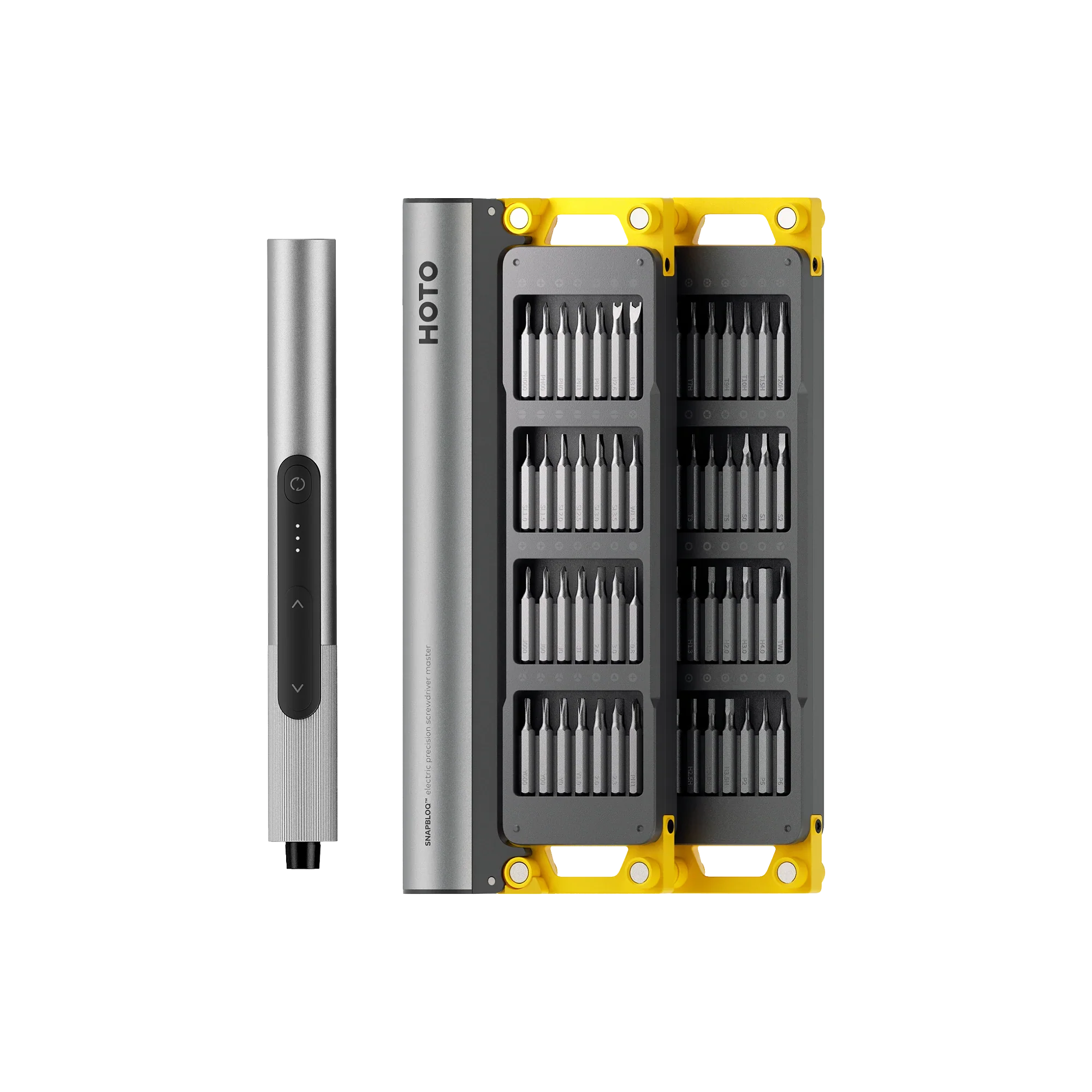 Hoto - SNAPBLOQ™ S-A01 - Electric Precision Screwdriver Master Set (56-Piece) - Elektryczny Wkrętak Precyzyjny z Zestawem Bitów