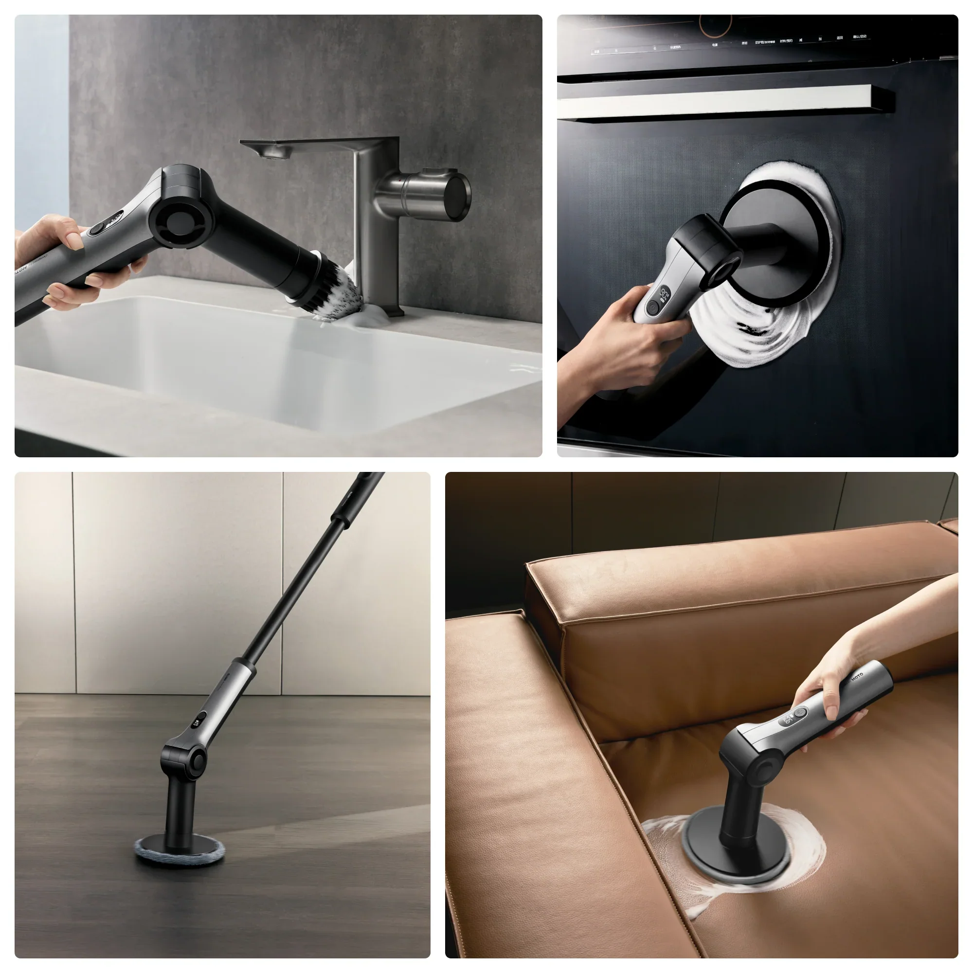 HOTO - HOTO Flexi™ Cordless Spin Scrubber - Wielofunkcyjna Szczotka Elektryczna - Image 7