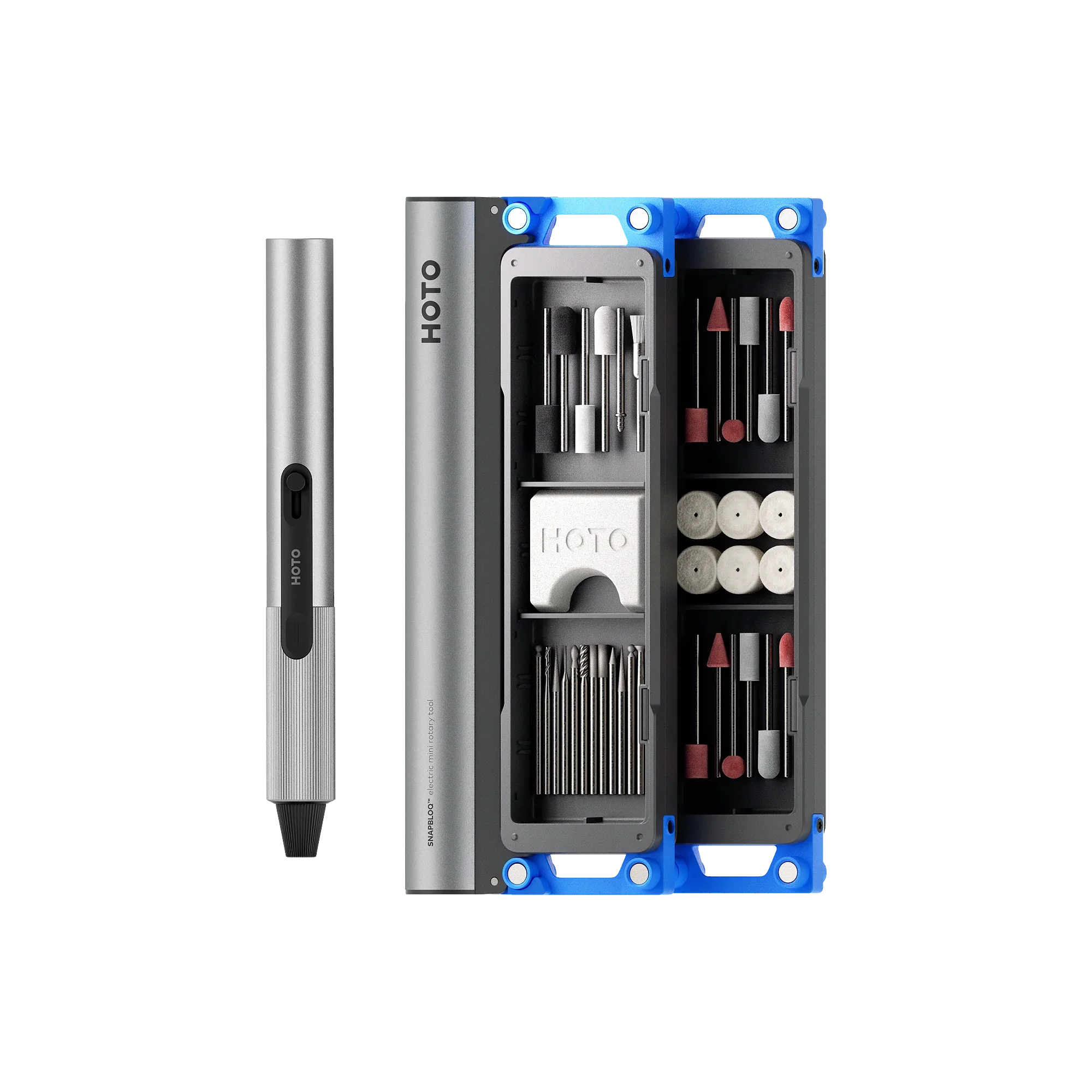 Hoto - SNAPBLOQ™ R-A04 Electric Mini Rotary Tool Kit (38-Piece) - Wielofunkcyjna Miniszlifierka z Zestawem Akcesorii