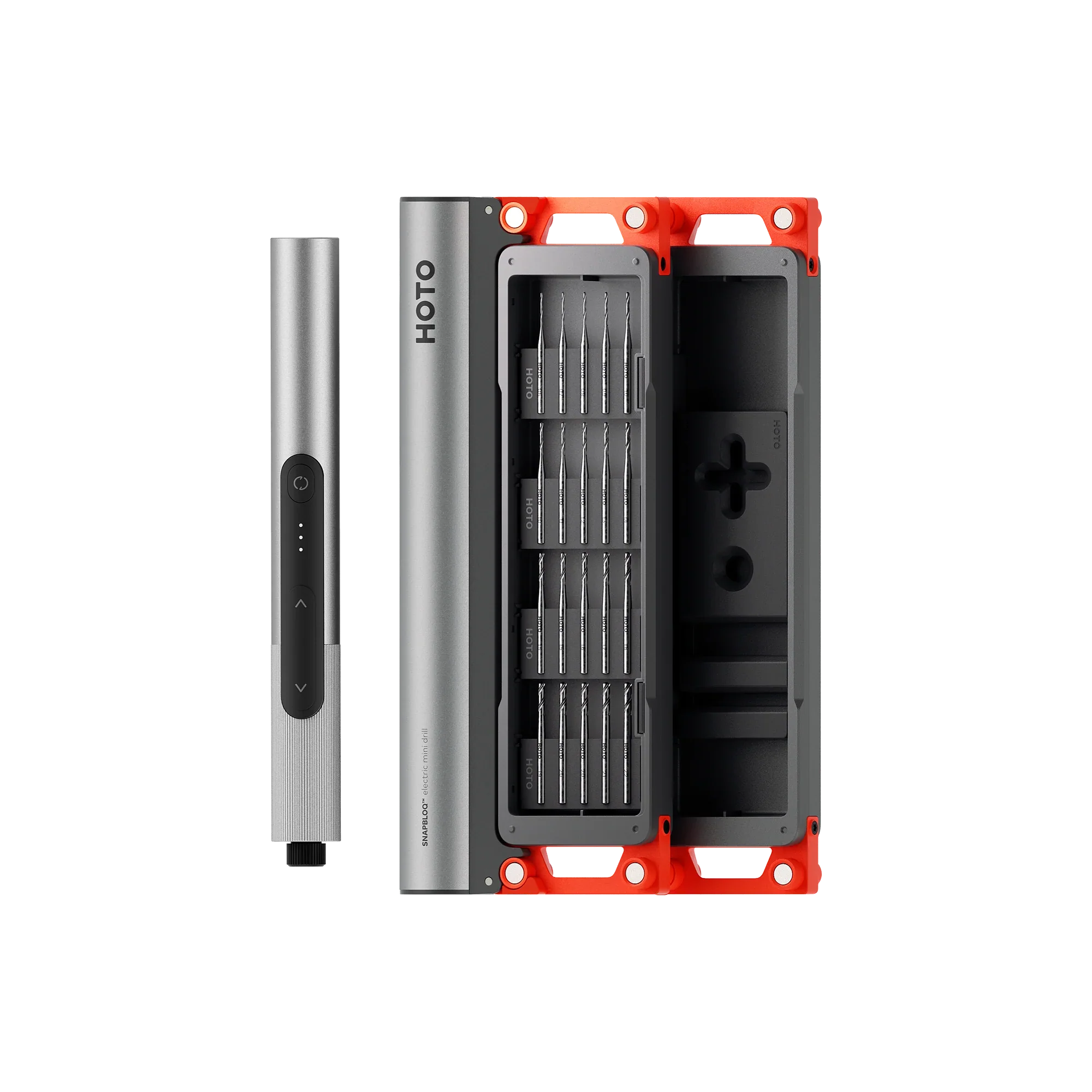 Hoto - SNAPBLOQ™ D-A03 - Electric Mini Drill Set (20-Piece) - Precyzyjna Mini Wiertarka Bezszczotkowa