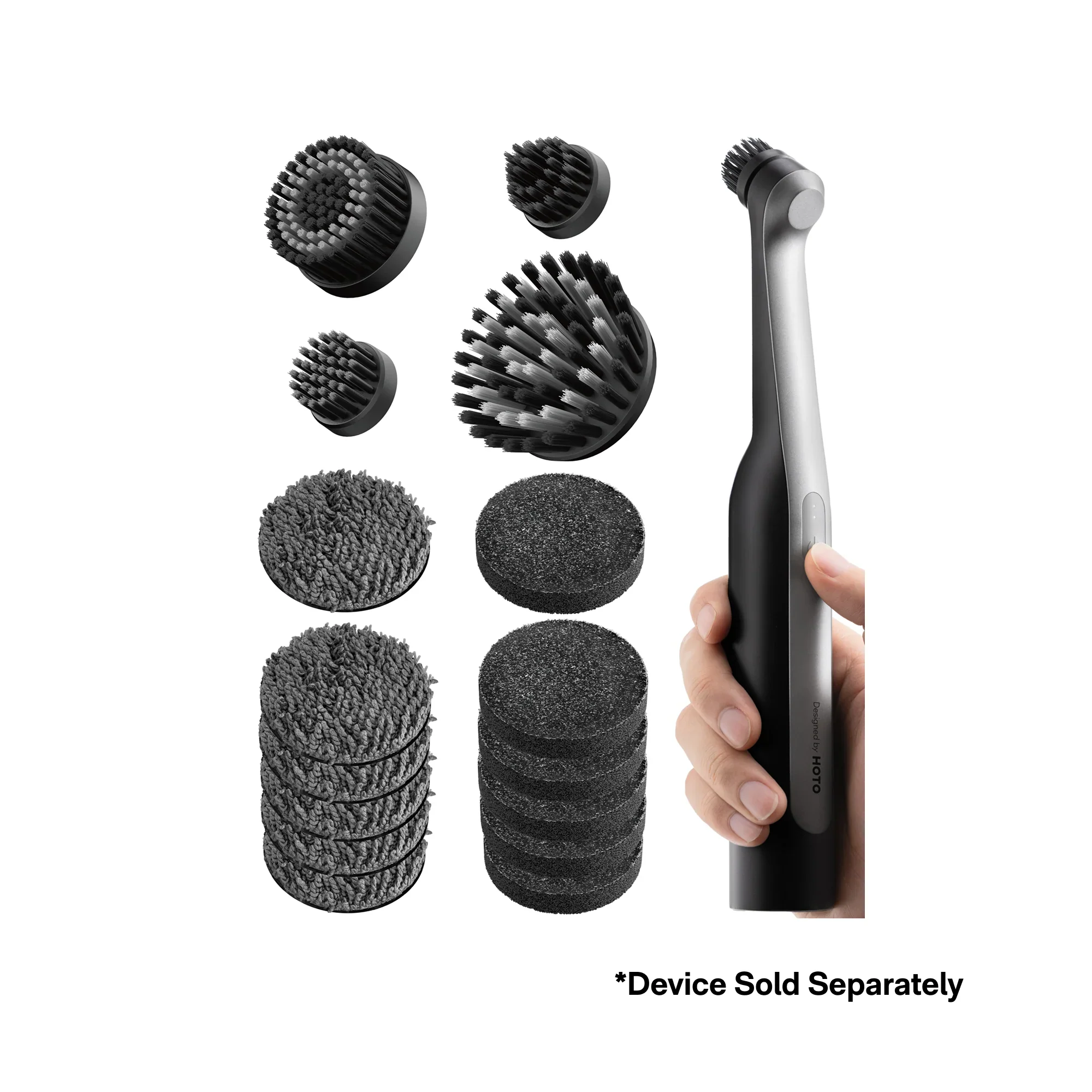 HOTO - Wand Replacement Accessories - Pełny Zestaw Akcesoriów (16 szt.) - Image 3