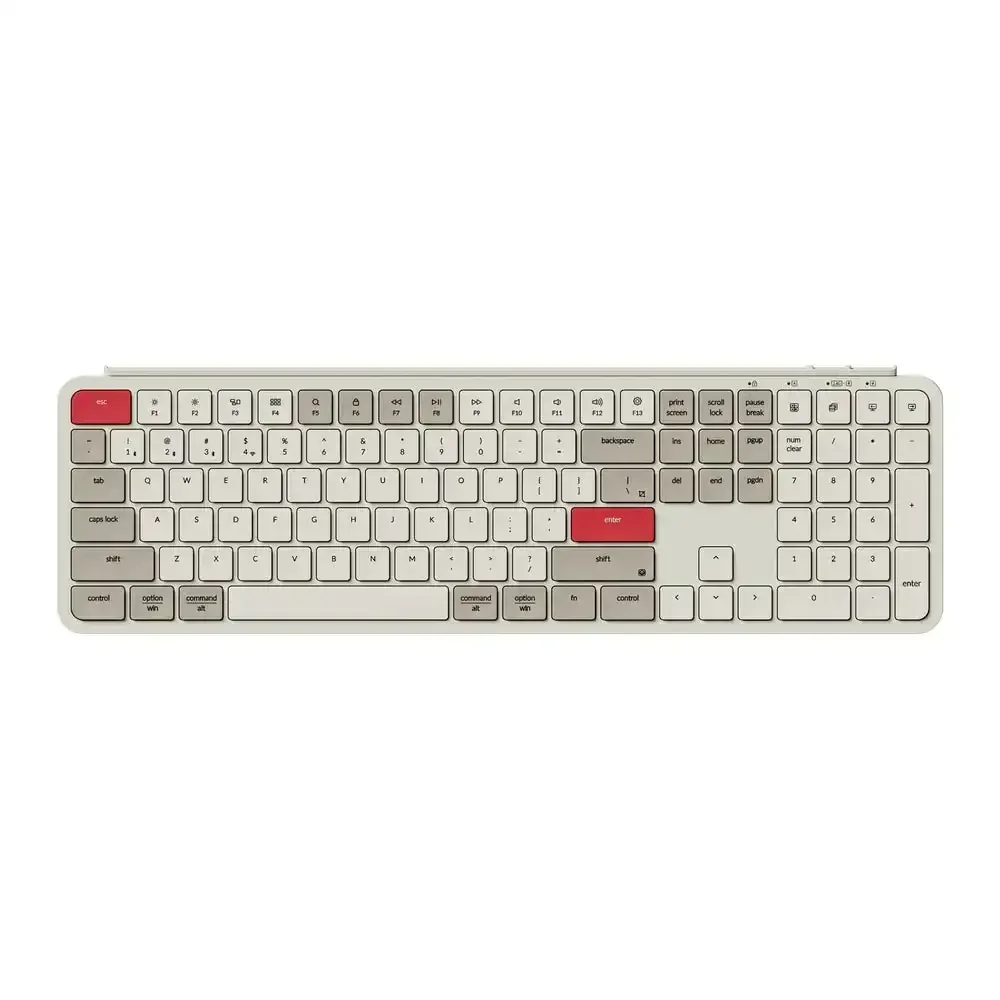 Keychron - B6 Pro Ultra-Slim Wireless Keyboard - Niskoprofilowa Klawiatura Bezprzewodowa - Image 9