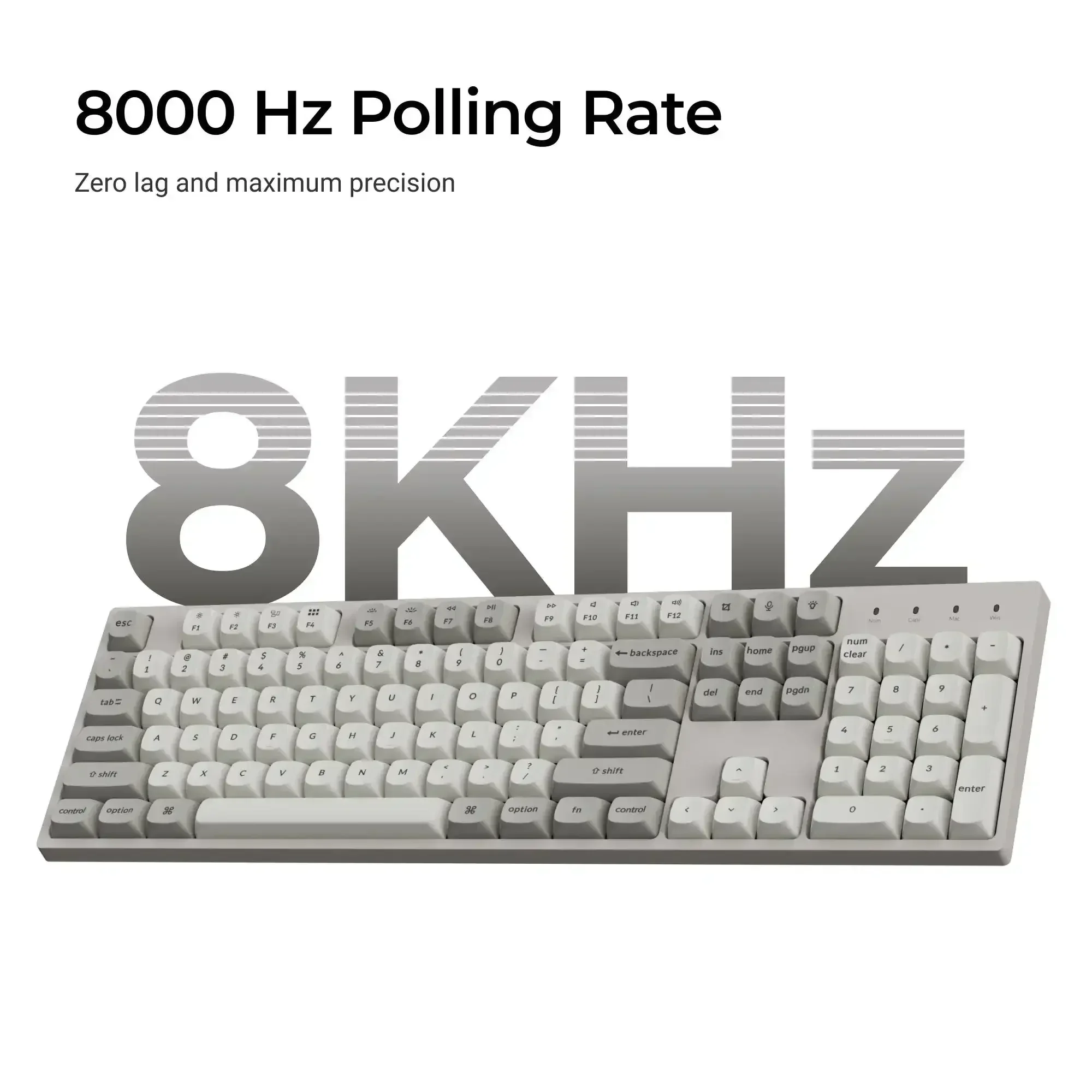 Keychron - C2 Pro 8K QMK Wired Custom Mechanical Keyboard - Image 3