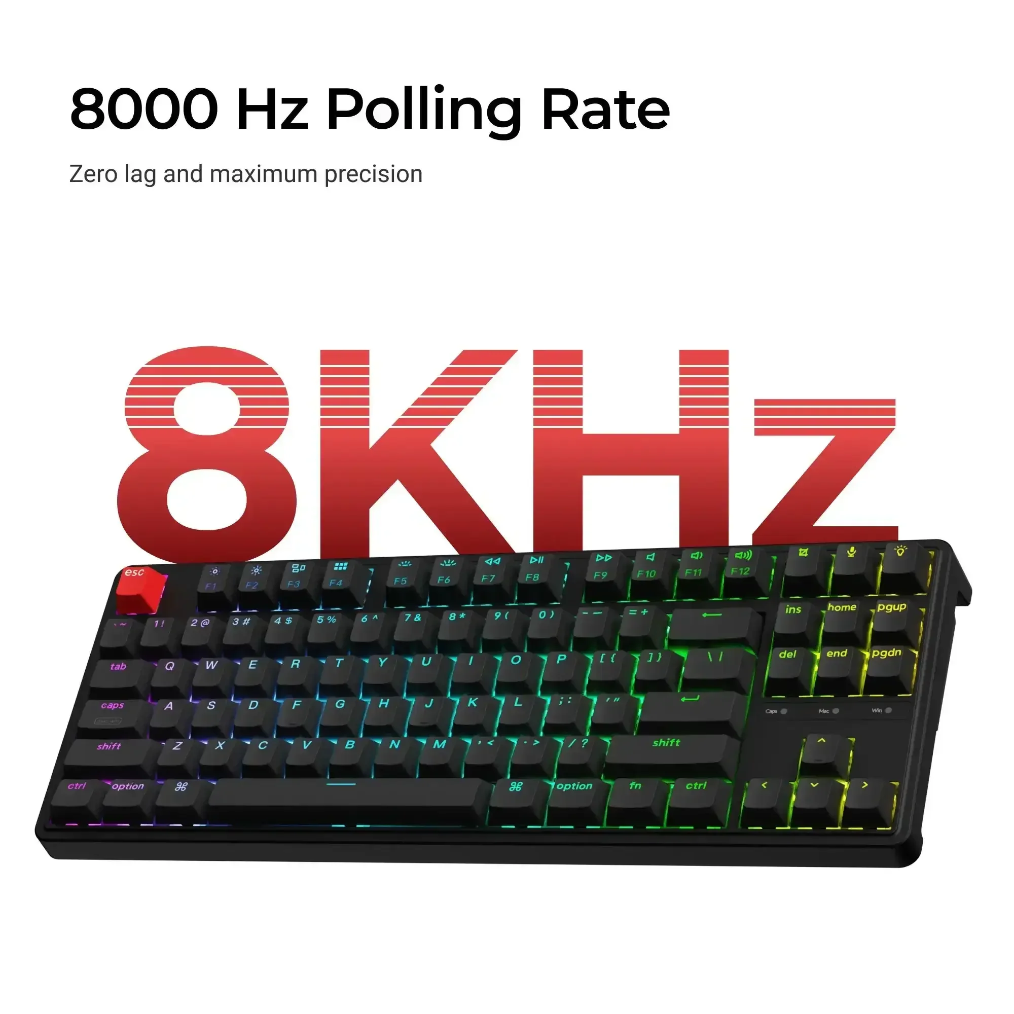 Keychron - C3 Pro 8K QMK Wired Custom Mechanical Keyboard - Przewodowa Klawiatura Mechaniczna - Image 3