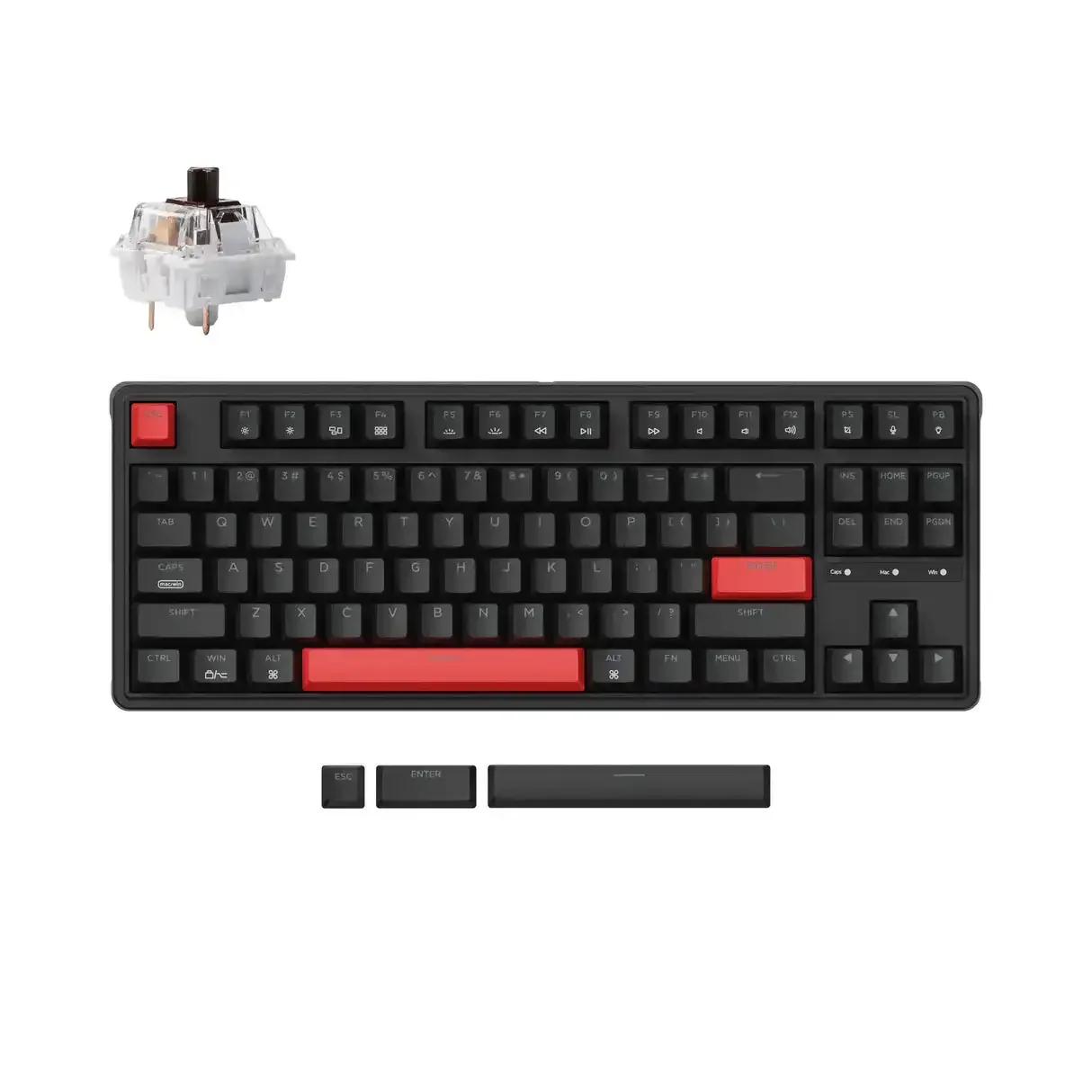 Keychron - C3 Pro QMK/VIA Wired Mechanical Keyboard - Programowalna Klawiatura Mechaniczna - Image 2