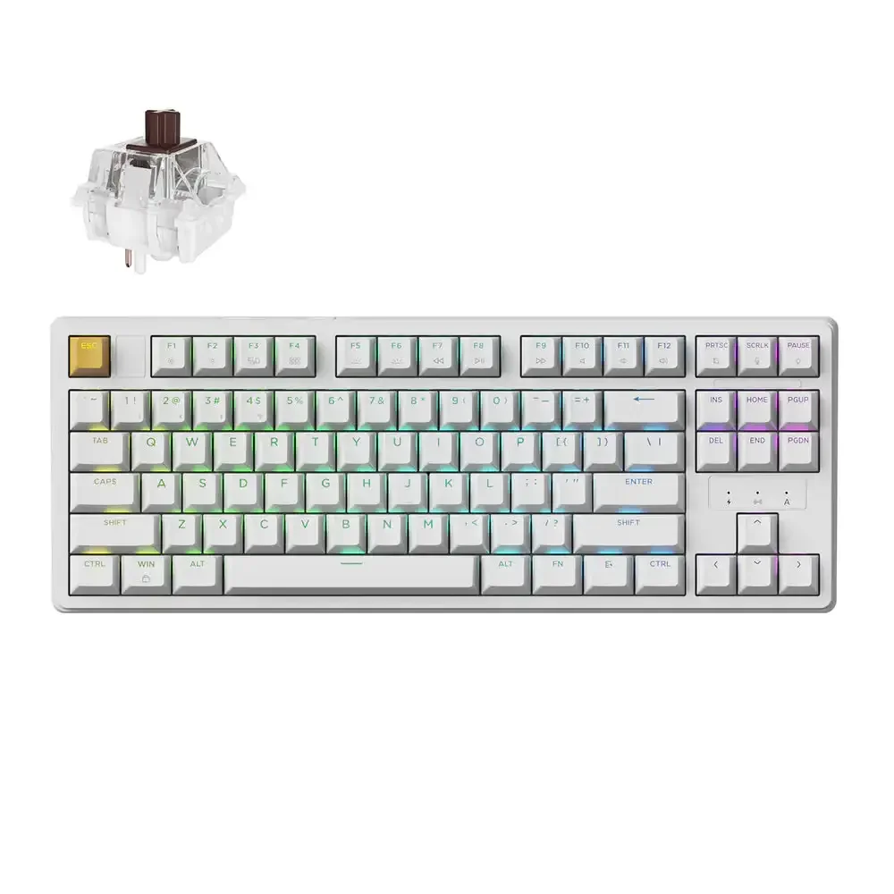 Keychron - J4 QMK Wireless Mechanical Keyboard - Bezprzewodowa Klawiatura Mechaniczna - Image 5