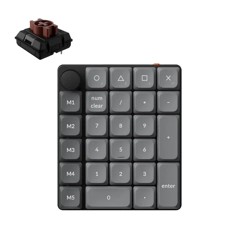 Keychron - K0 Max QMK Wireless Custom Number Pad - Bezprzewodowa Klawiatura Numeryczna - Image 2