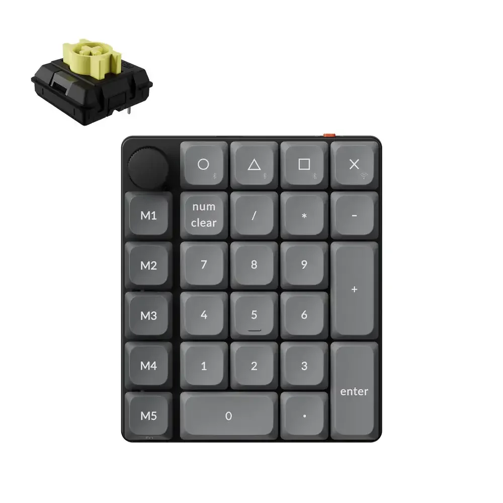 Keychron - K0 Max QMK Wireless Custom Number Pad - Bezprzewodowa Klawiatura Numeryczna - Image 3