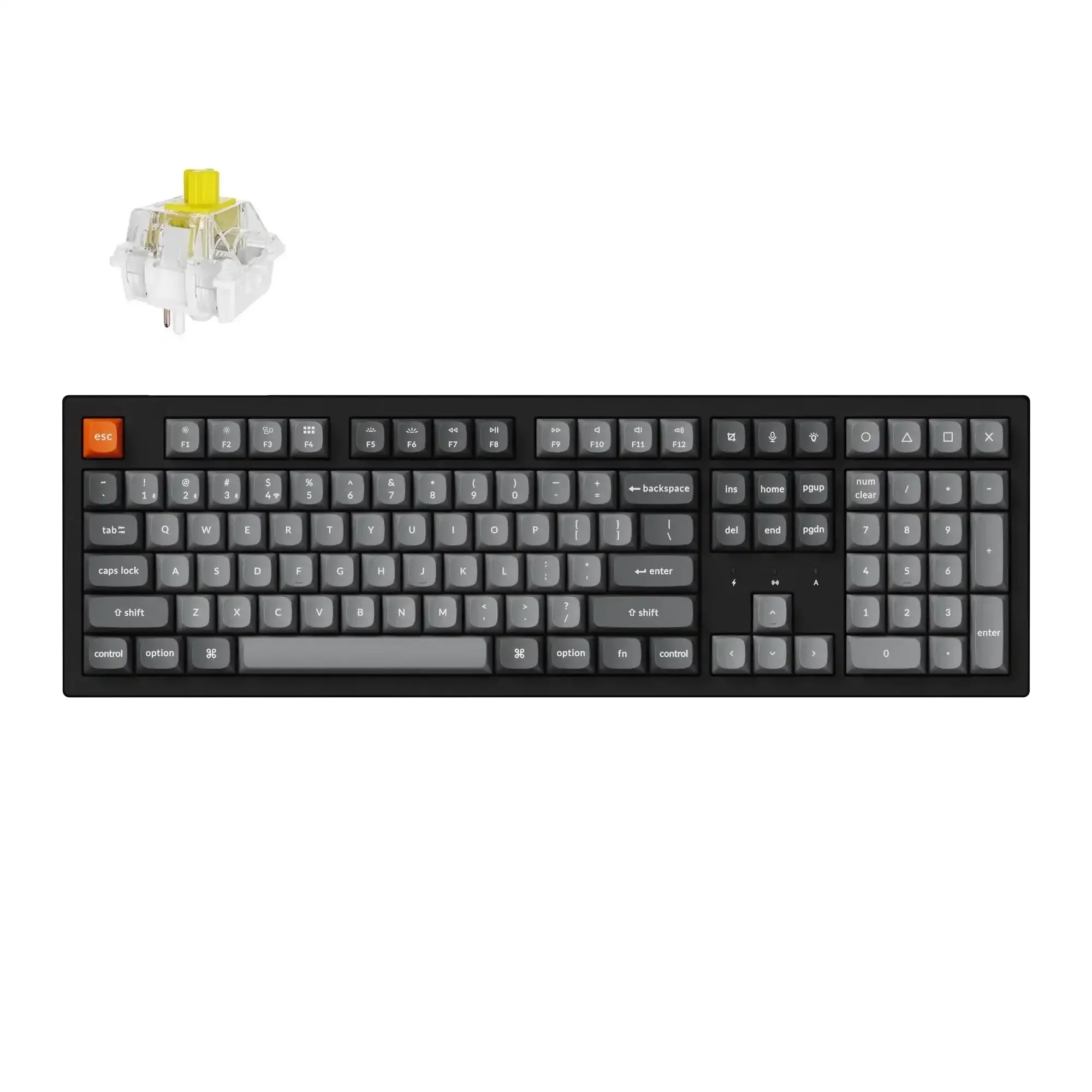 Keychron - K10 Max QMK Wireless Mechanical Keyboard - Klawiatura Mechaniczna - Image 2