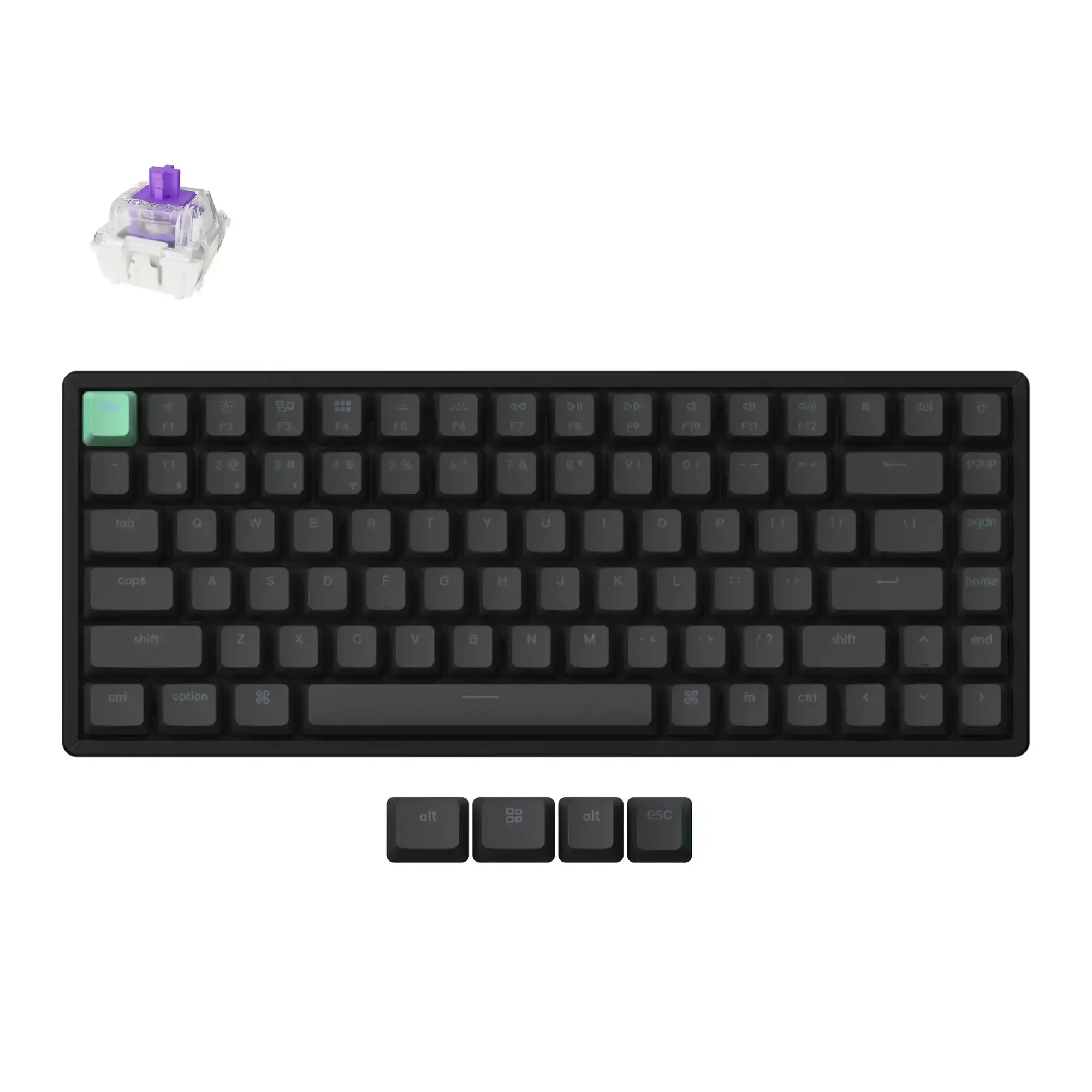 Keychron - K2 HE Wireless Magnetic Switch Custom Keyboard - Magnetyczna Klawiatura Bezprzewodowa - Image 2