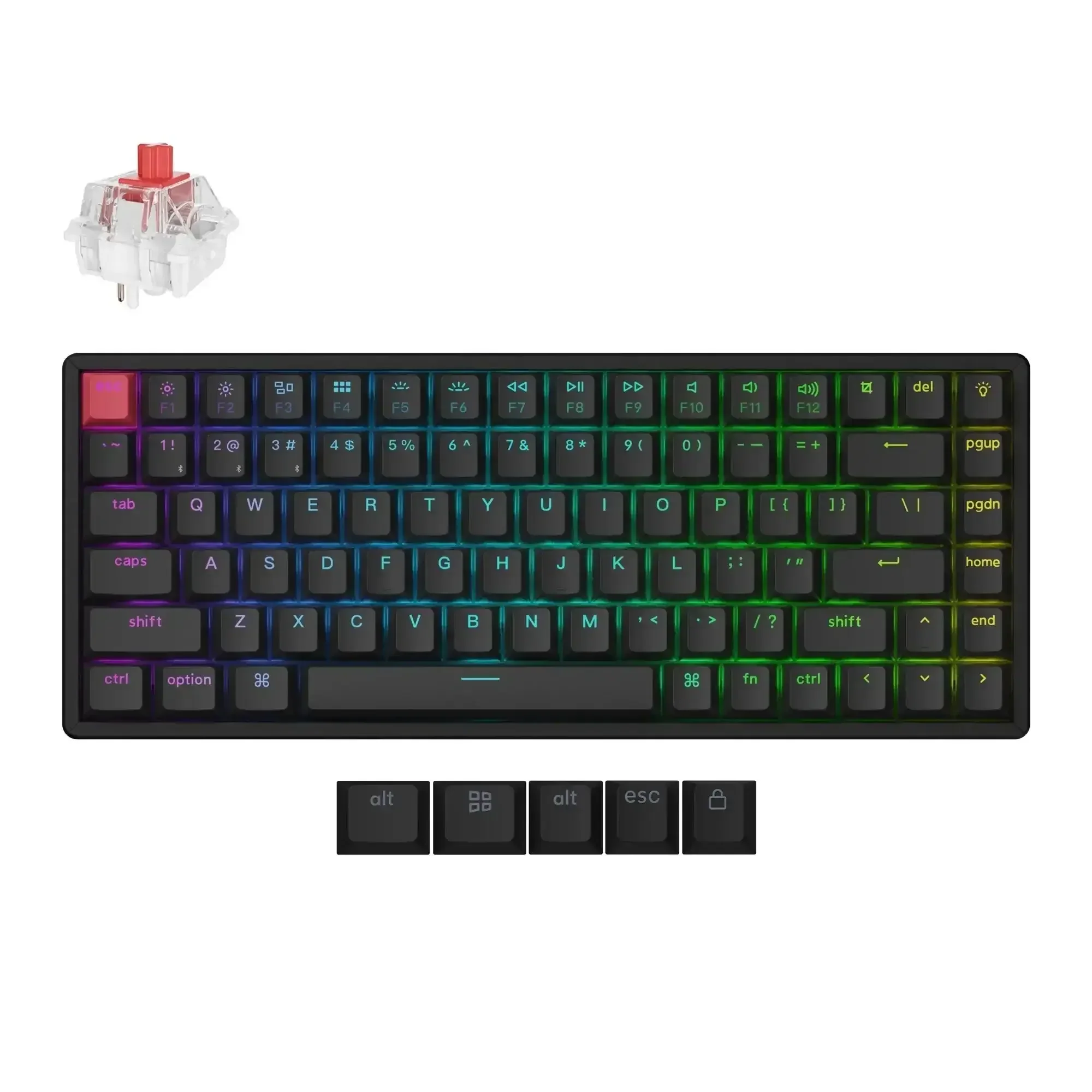 Keychron - K2 QMK Wireless Mechanical Keyboard Version 3 - Bezprzewodowa Klawiatura Mechaniczna - Image 4