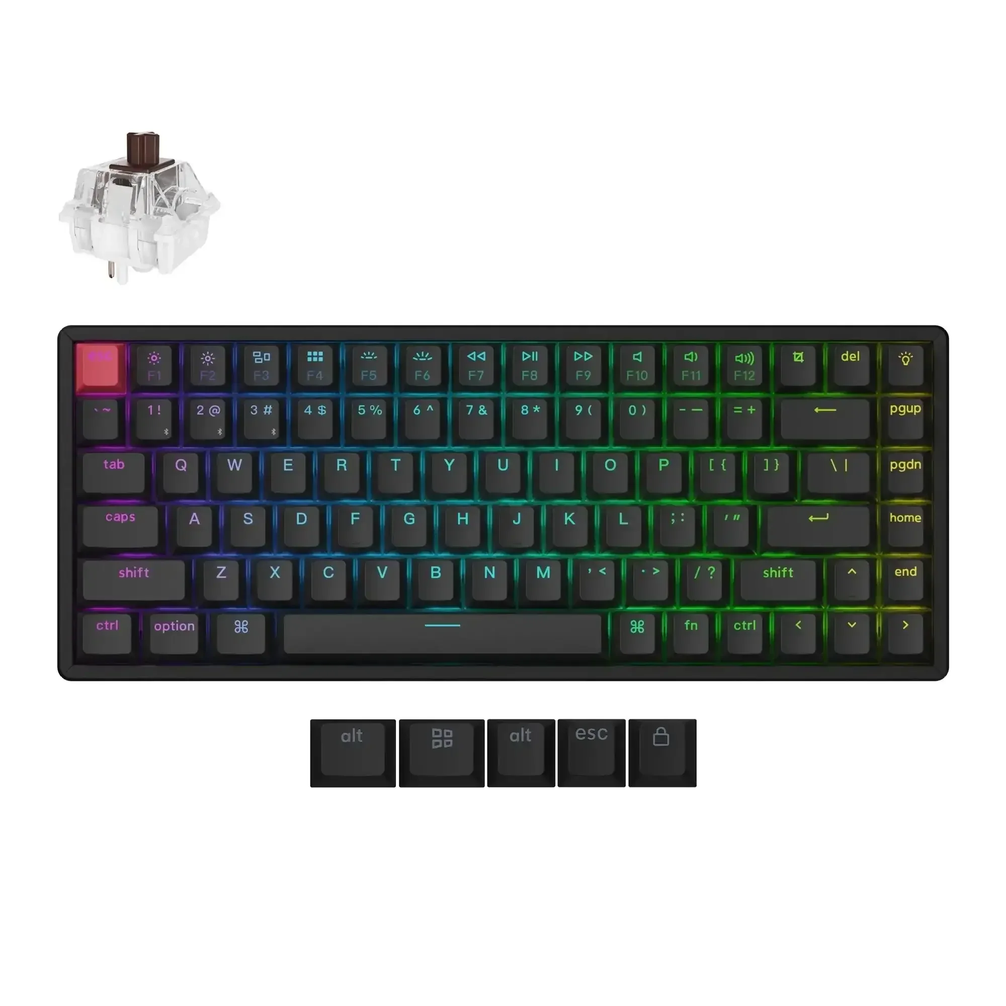 Keychron - K2 QMK Wireless Mechanical Keyboard Version 3 - Bezprzewodowa Klawiatura Mechaniczna - Image 5