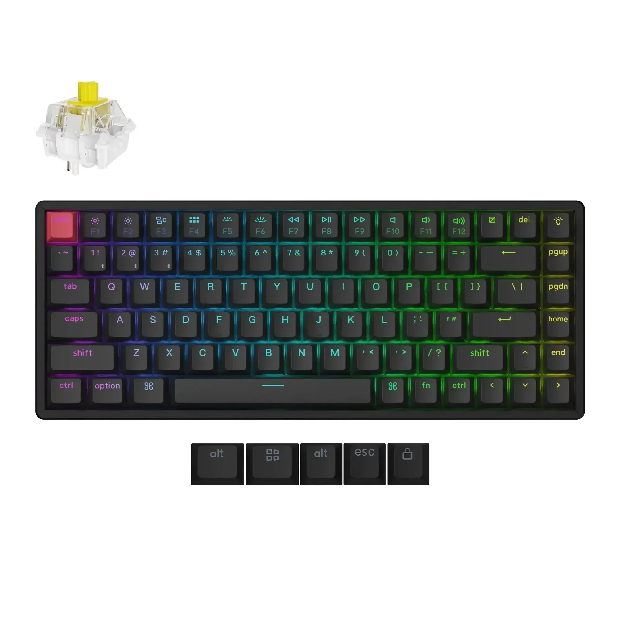 Keychron - K2 QMK Wireless Mechanical Keyboard Version 3 - Bezprzewodowa Klawiatura Mechaniczna - Image 6