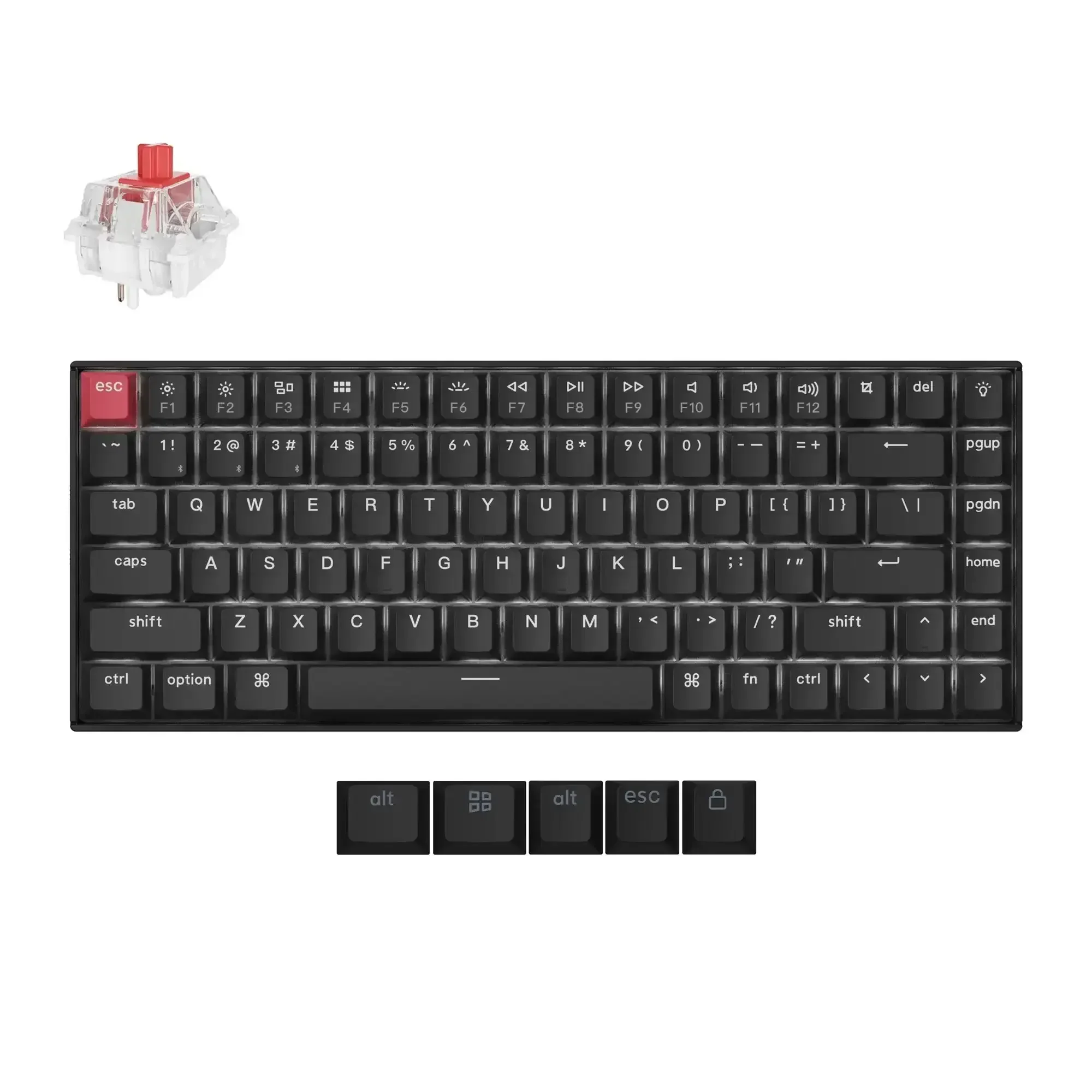 Keychron - K2 QMK Wireless Mechanical Keyboard Version 3 - Bezprzewodowa Klawiatura Mechaniczna - Image 7