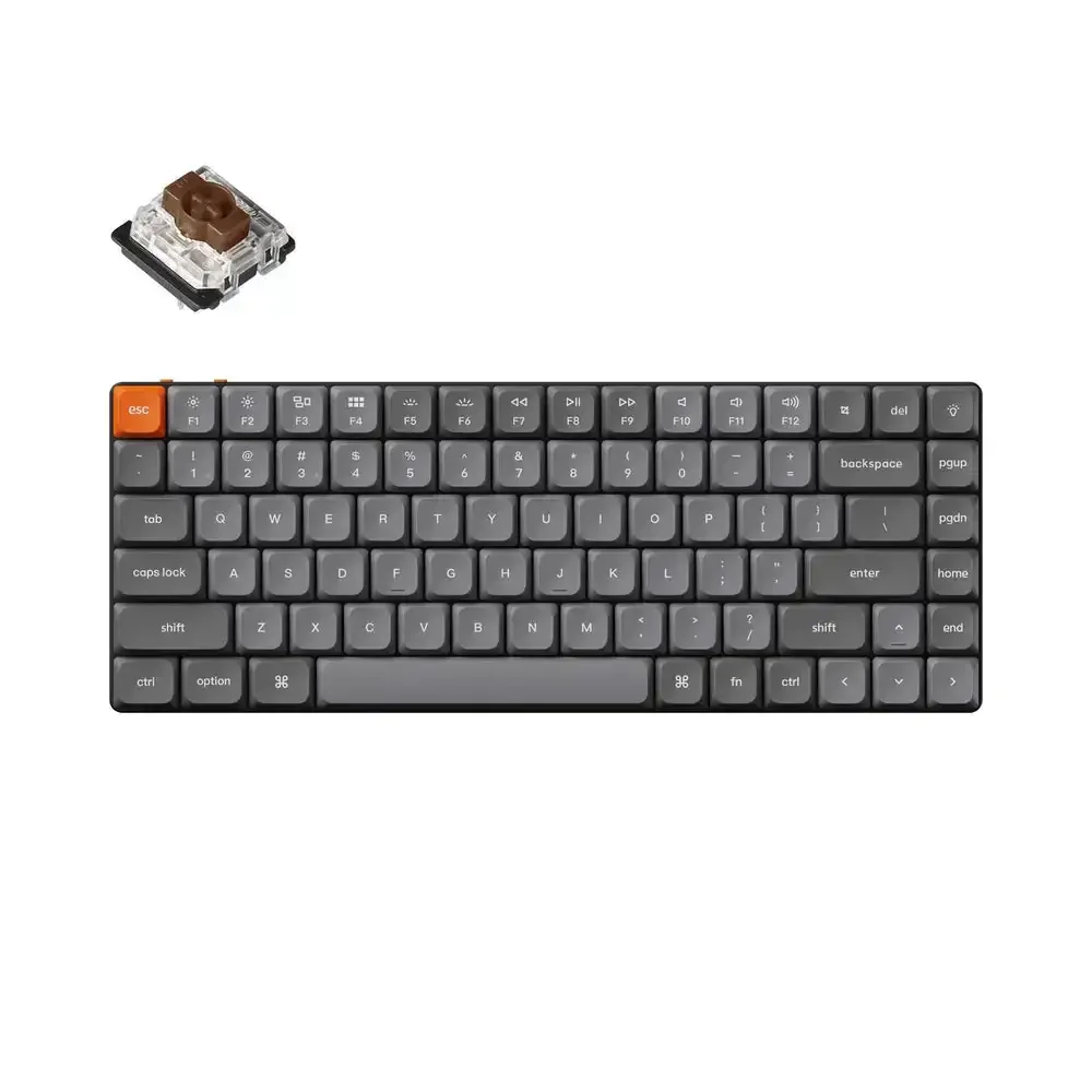 Keychron - K3 Max QMK/VIA Wireless Custom Mechanical Keyboard - Niskoprofilowa Bezprzewodowa Klawiatura Mechaniczna - Image 3