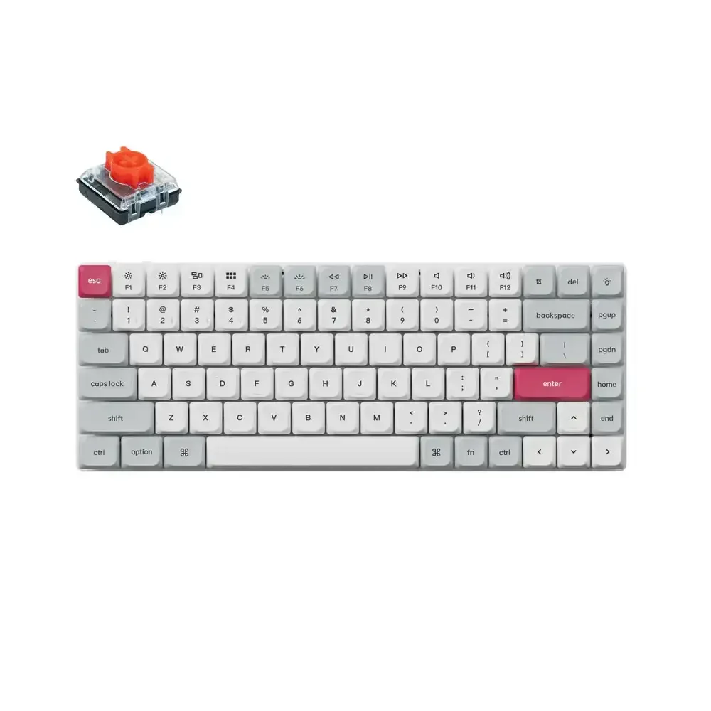 Keychron - K3 Max QMK/VIA Wireless Custom Mechanical Keyboard - Niskoprofilowa Bezprzewodowa Klawiatura Mechaniczna - Image 5