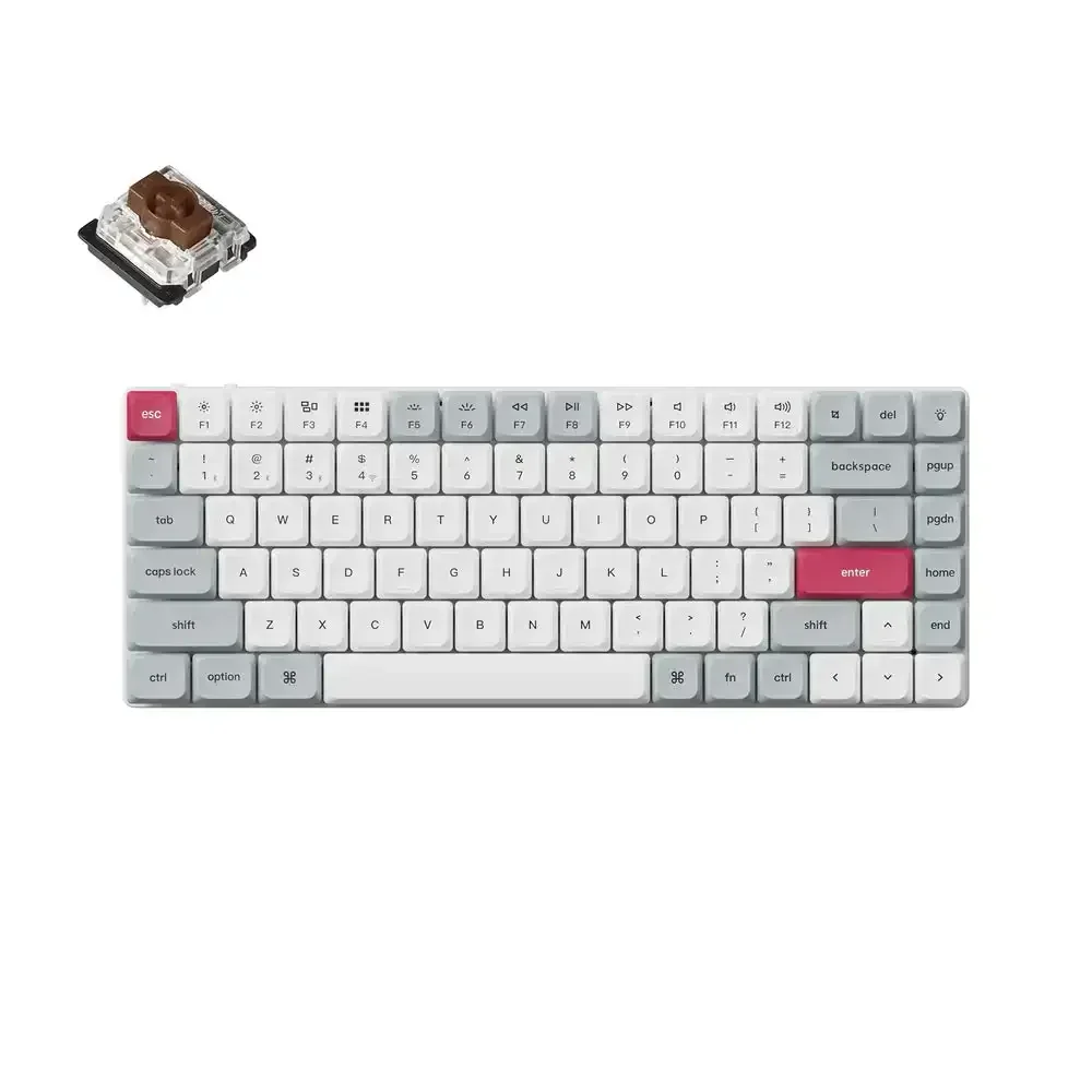 Keychron - K3 Max QMK/VIA Wireless Custom Mechanical Keyboard - Niskoprofilowa Bezprzewodowa Klawiatura Mechaniczna - Image 6